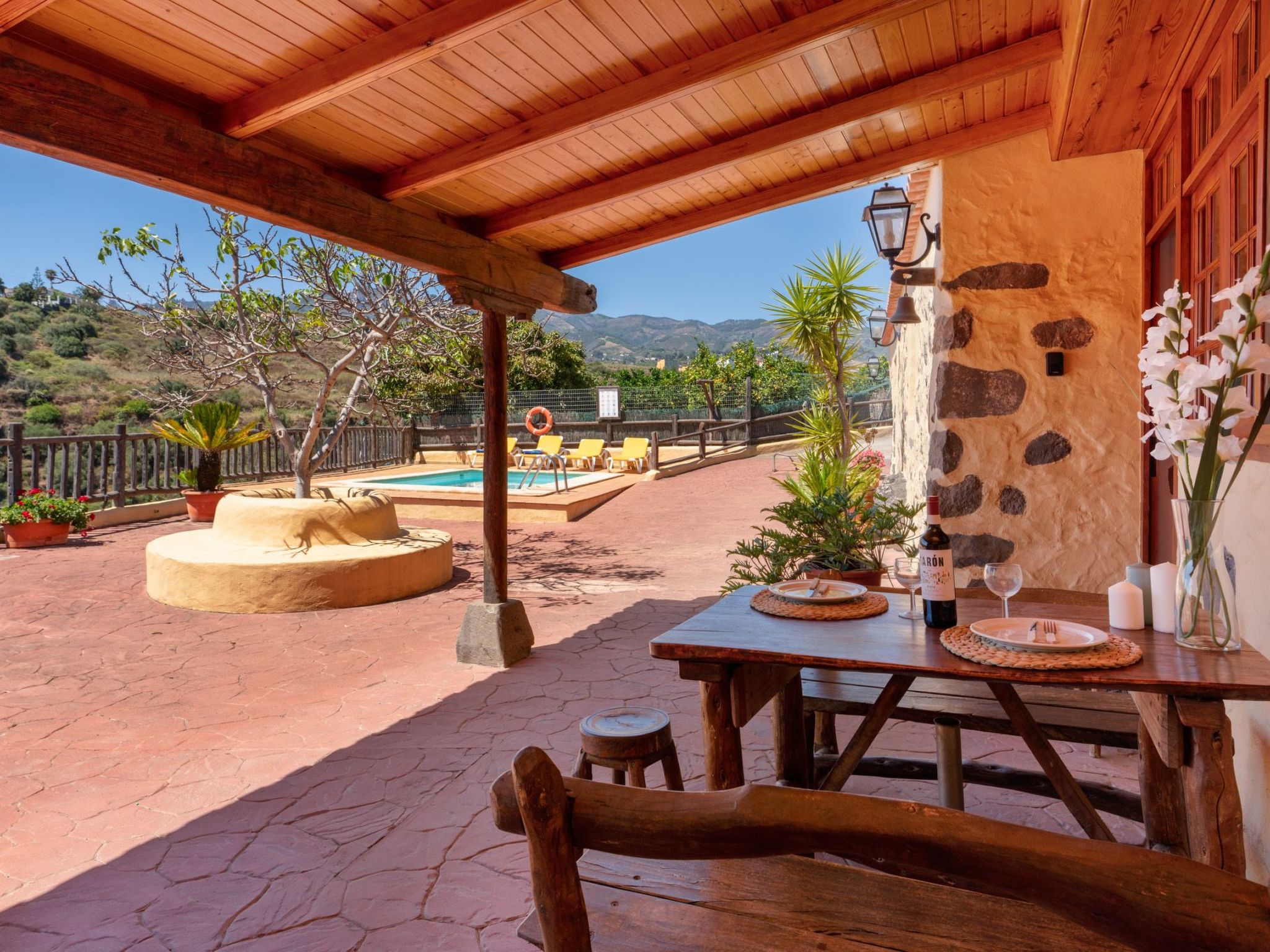 Kanarische Finca mit Pool und herrlicher Aussicht-Image-tags.info