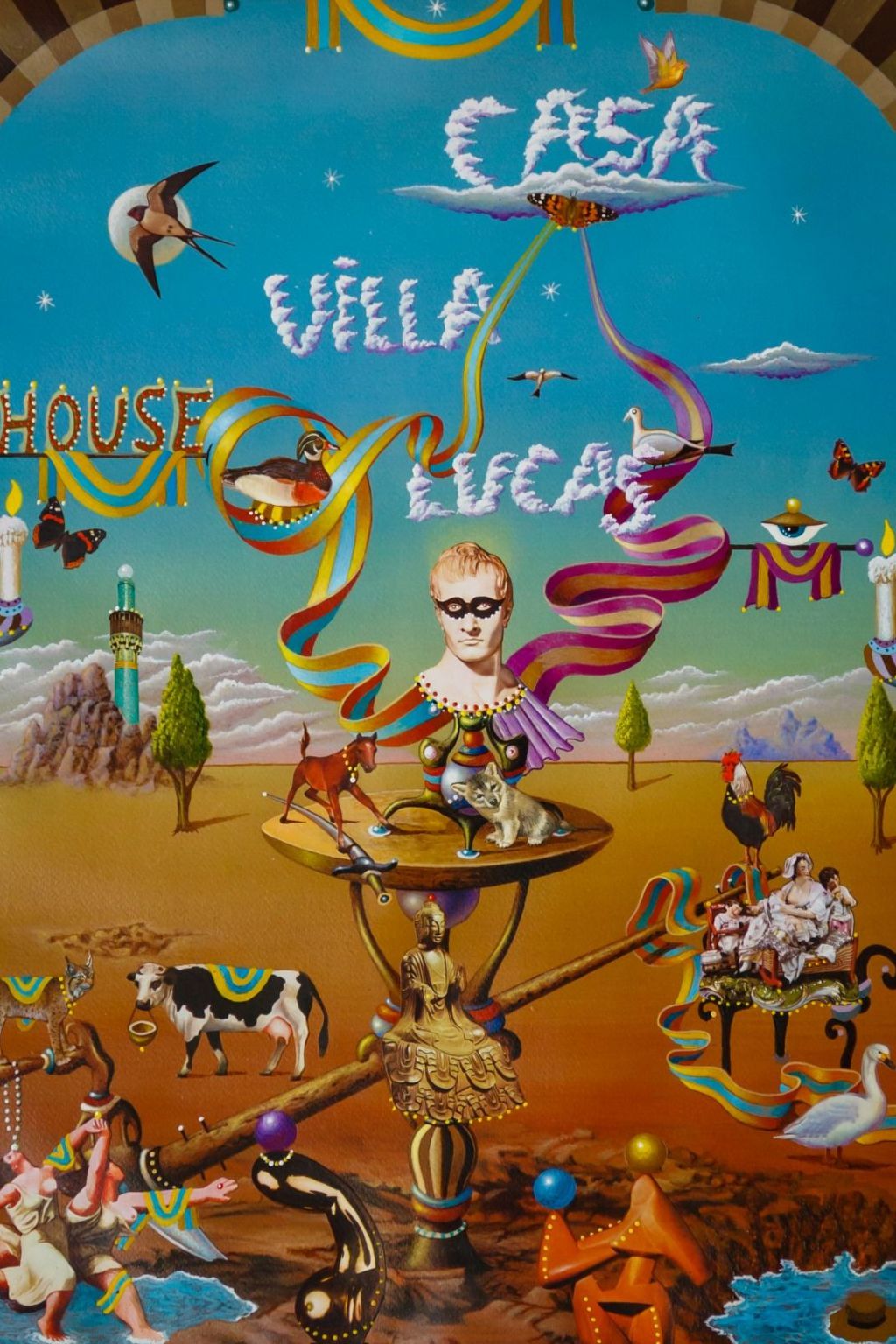 Villa Lucas mit Gartenterrasse und Schwimmbad-Binnen