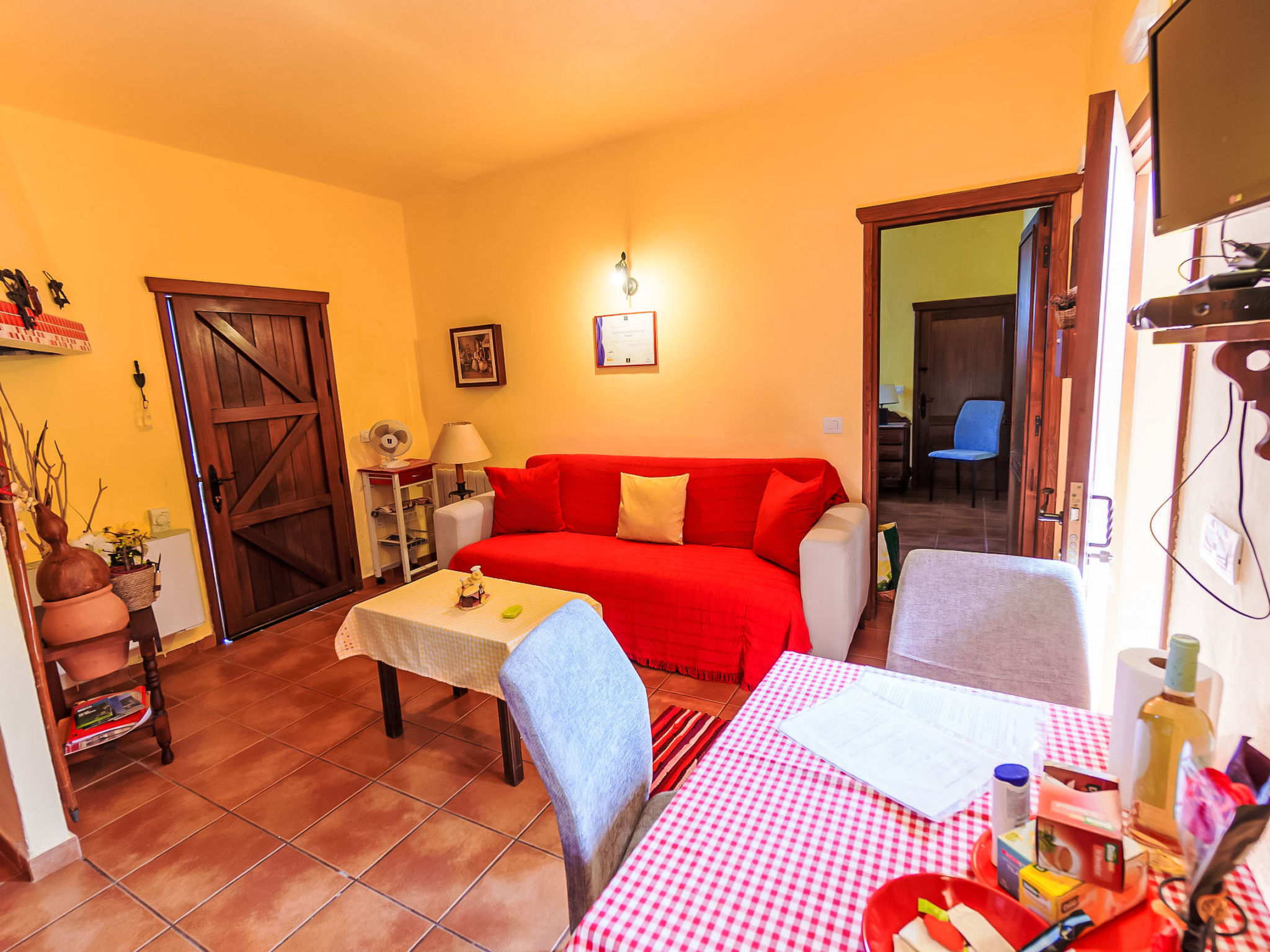Finca mit Pool - Dedans