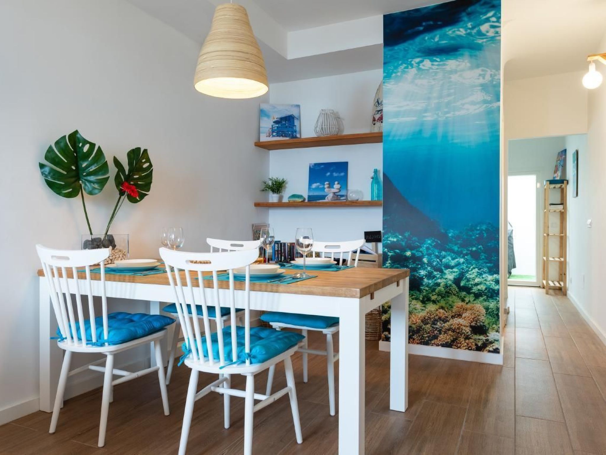 In San Andrés direkt am Meer-Inside