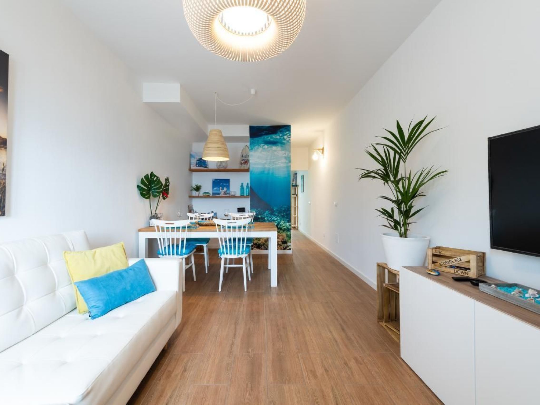 In San Andrés direkt am Meer-Inside