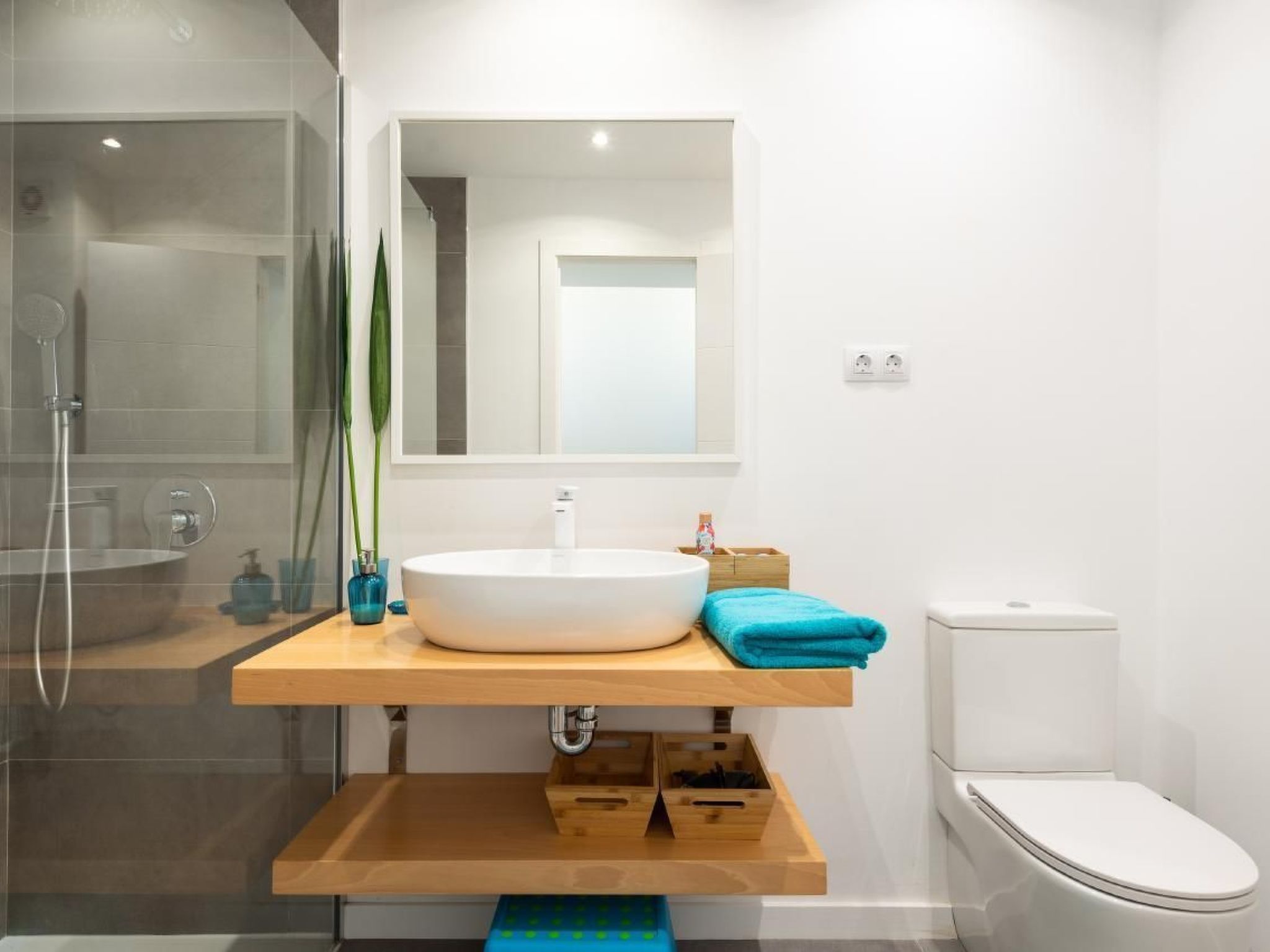 In San Andrés direkt am Meer-Inside