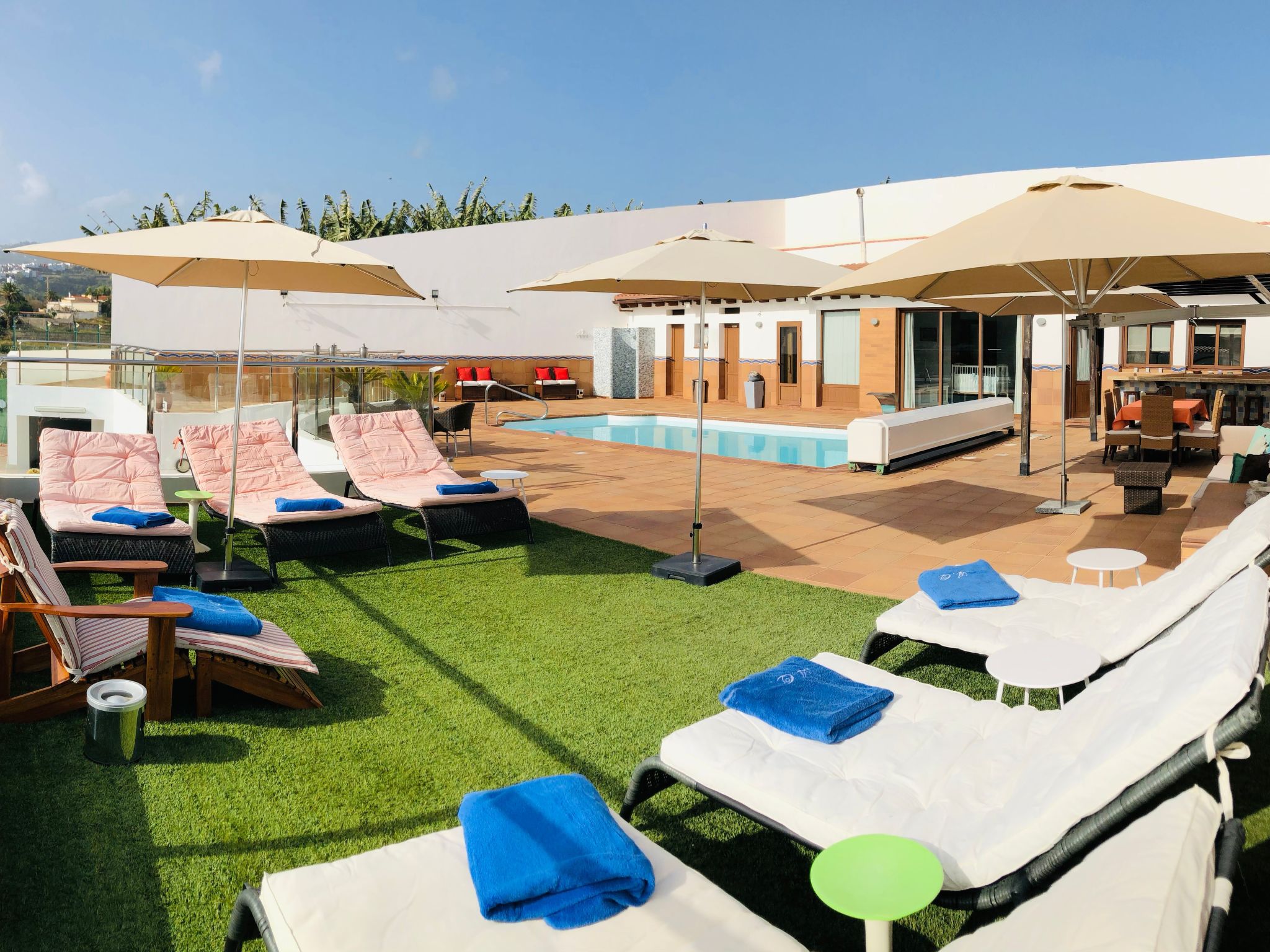 Villa los palmitos Familiäre Privatvilla mit Pool