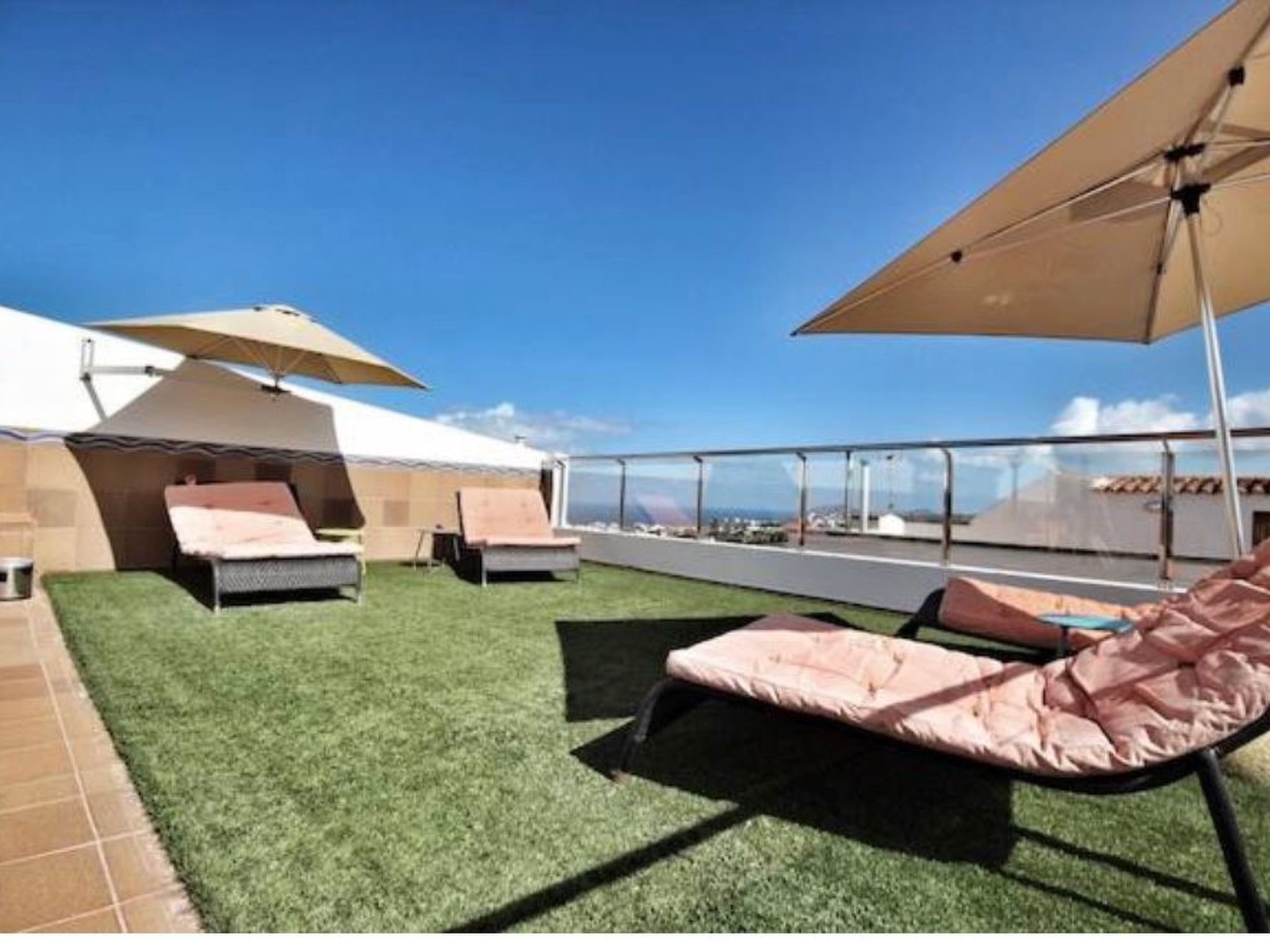 Villa los palmitos Familiäre Privatvilla mit Pool-Draußen