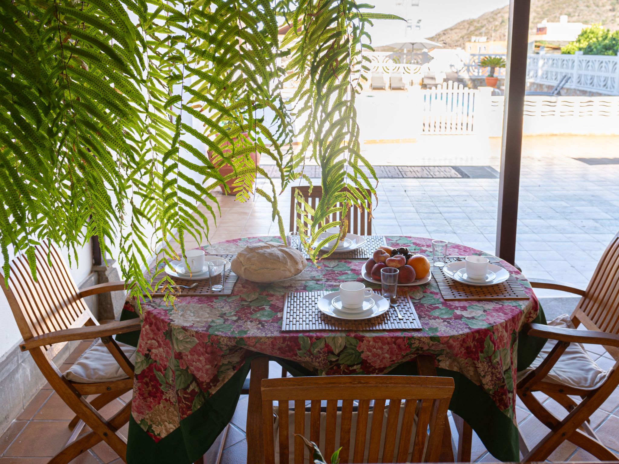 Typisch kanarische Finca Elena mit eigenem Pool-Binnen