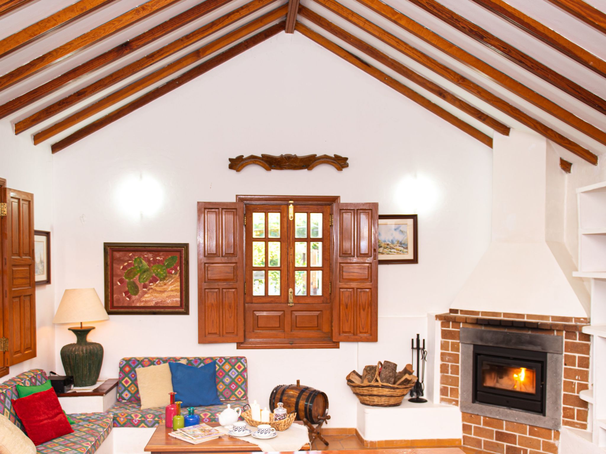 Typisch kanarische Finca Elena mit eigenem Pool-Binnen