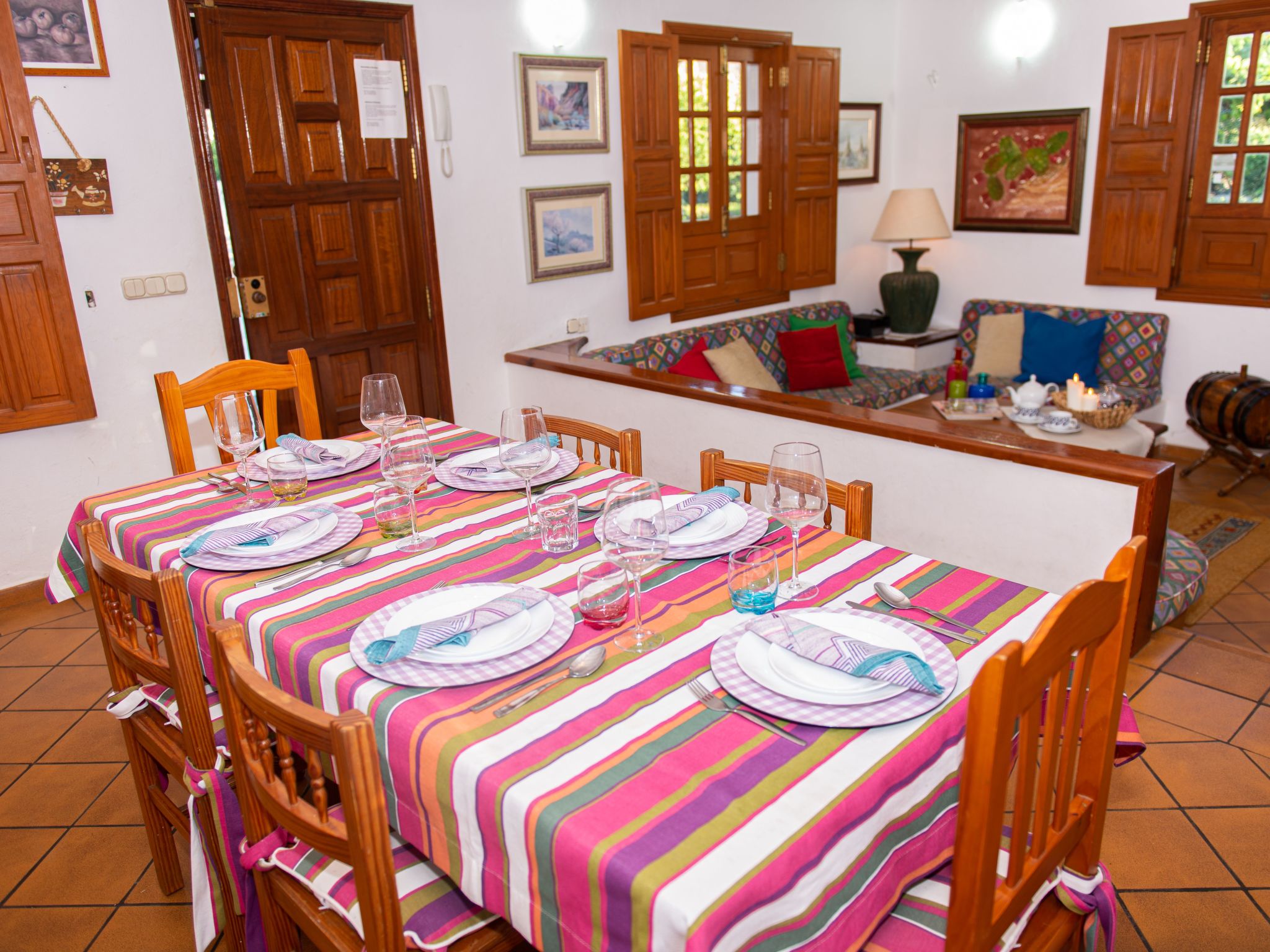 Typisch kanarische Finca Elena mit eigenem Pool-Binnen