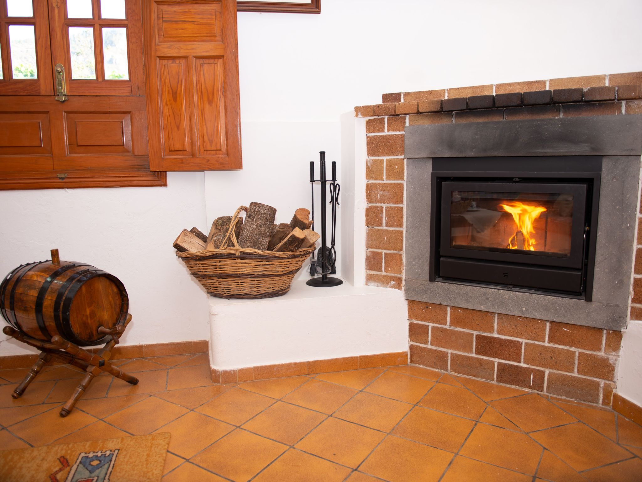 Typisch kanarische Finca Elena mit eigenem Pool-Binnen