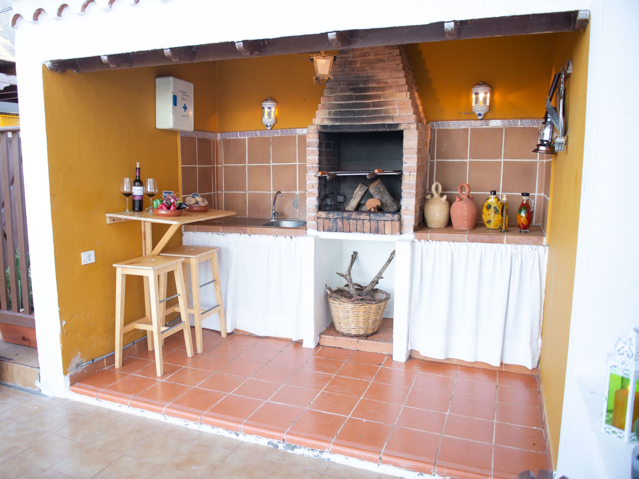 Typisch kanarische Finca Elena mit eigenem Pool-Binnen