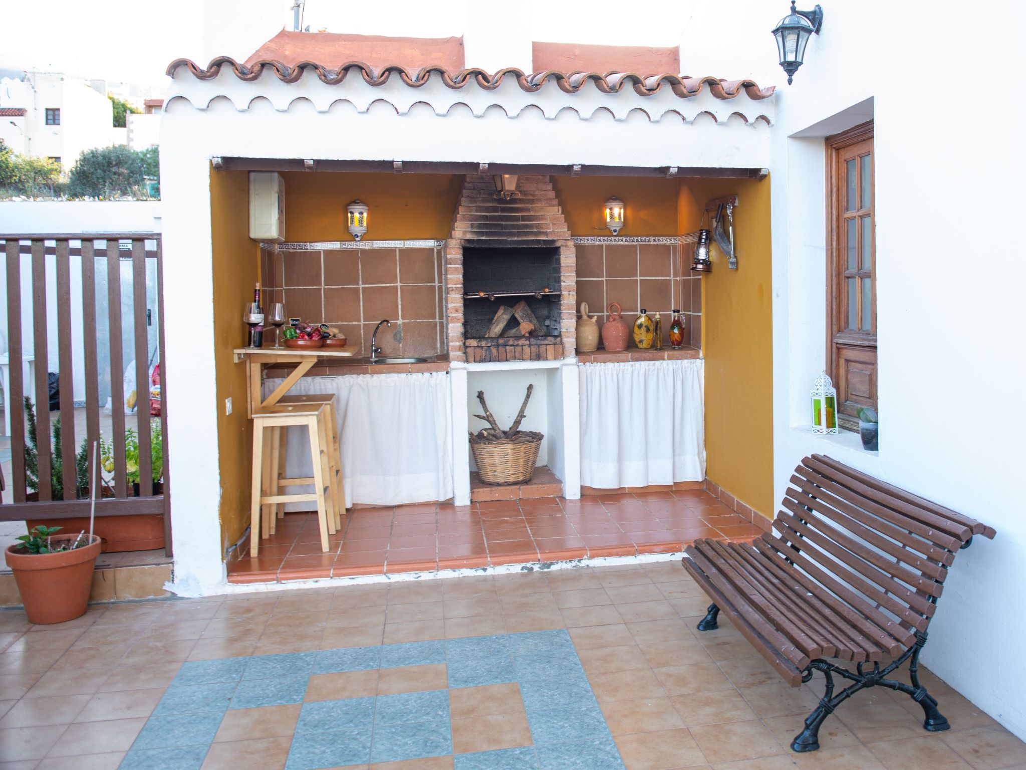 Typisch kanarische Finca Elena mit eigenem Pool-Binnen