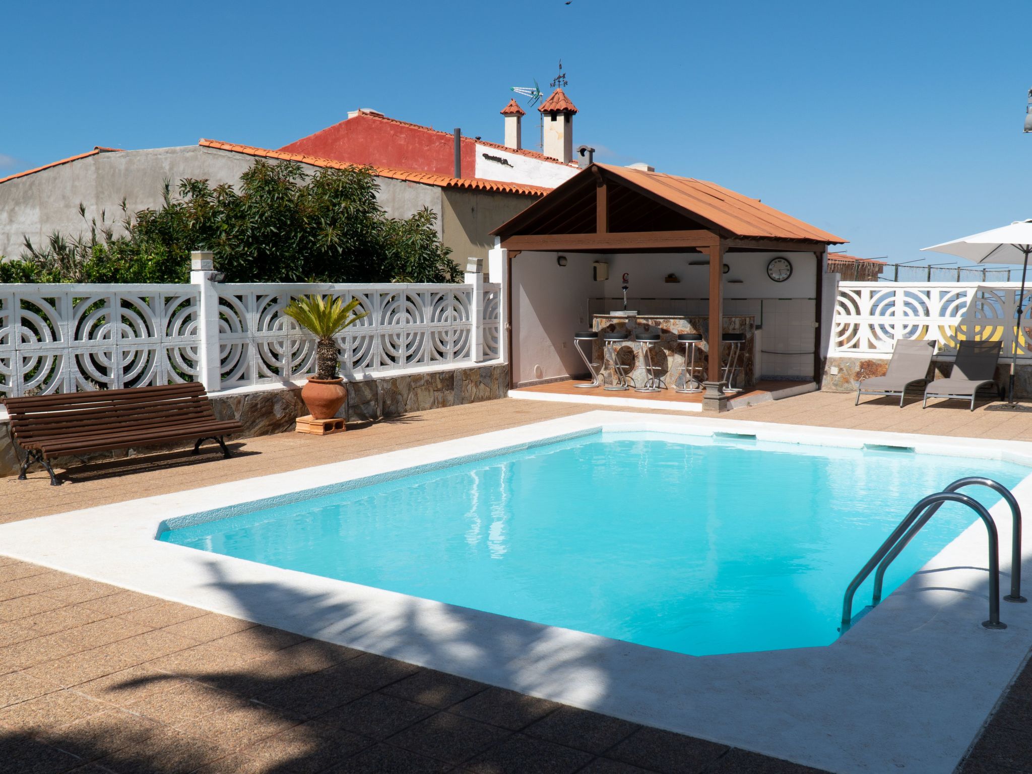 Typisch kanarische Finca Elena mit eigenem Pool