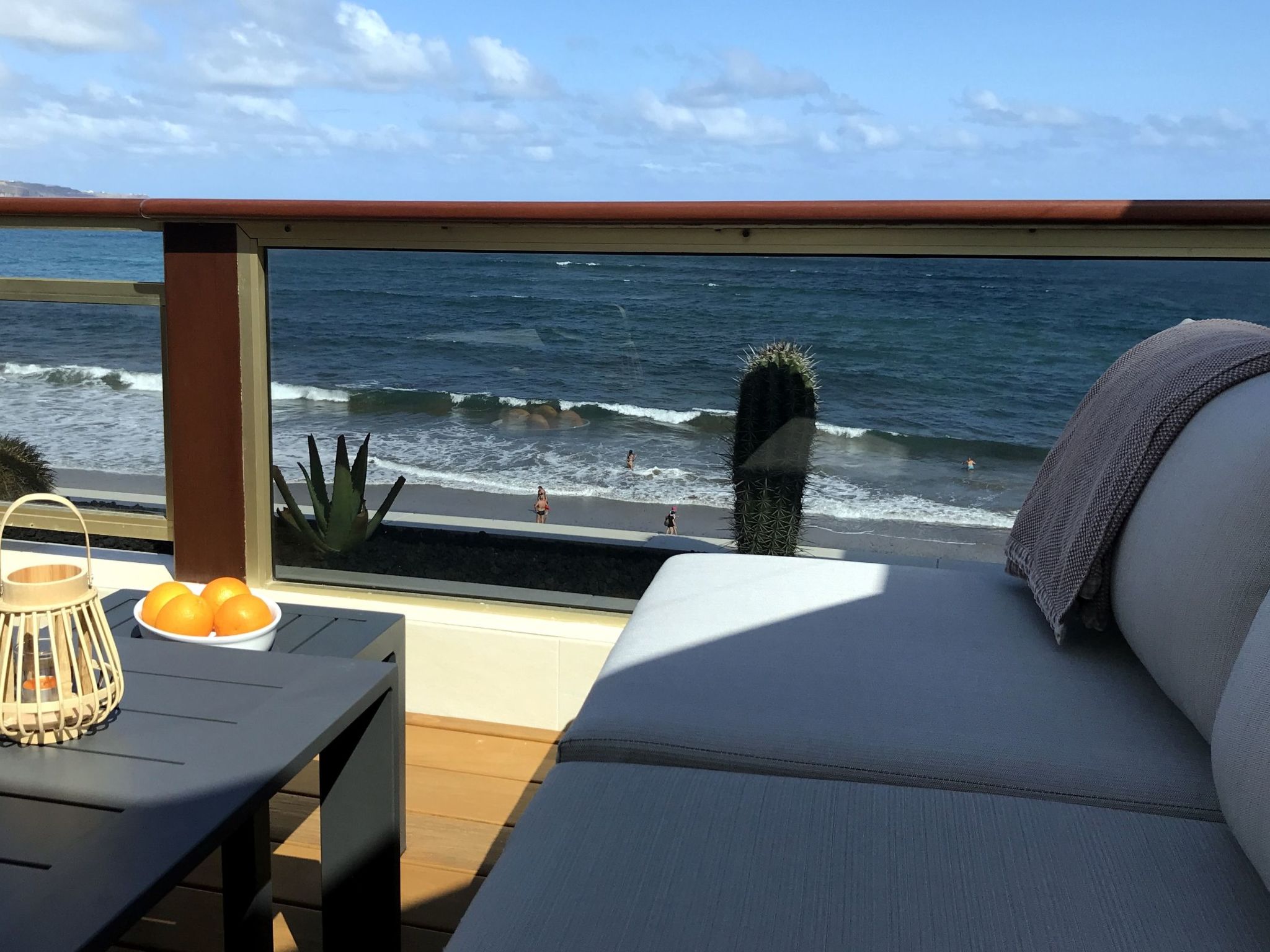 Schöne Ferienwohnung direkt am Strand