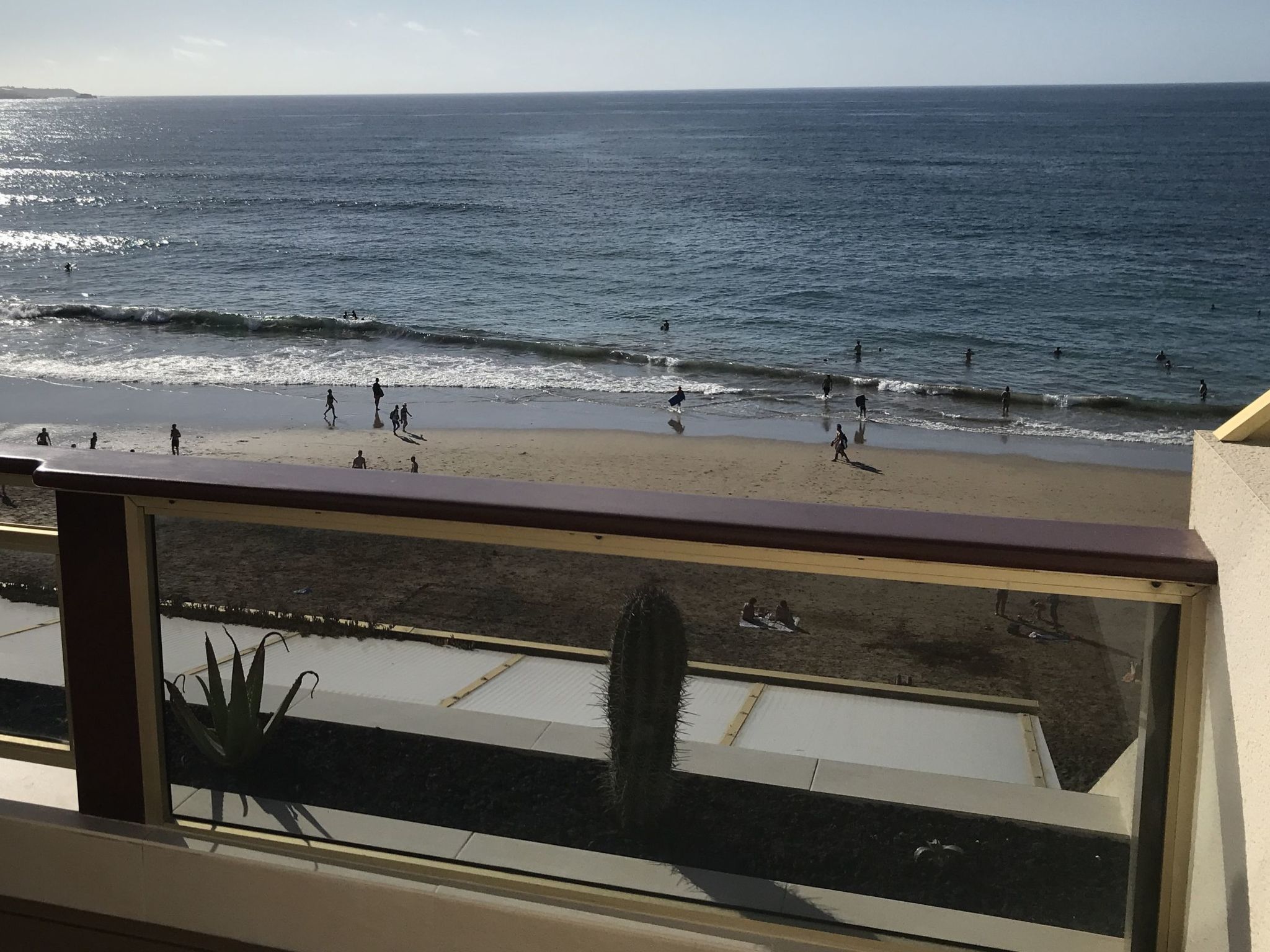Schöne Ferienwohnung direkt am Strand-Draußen