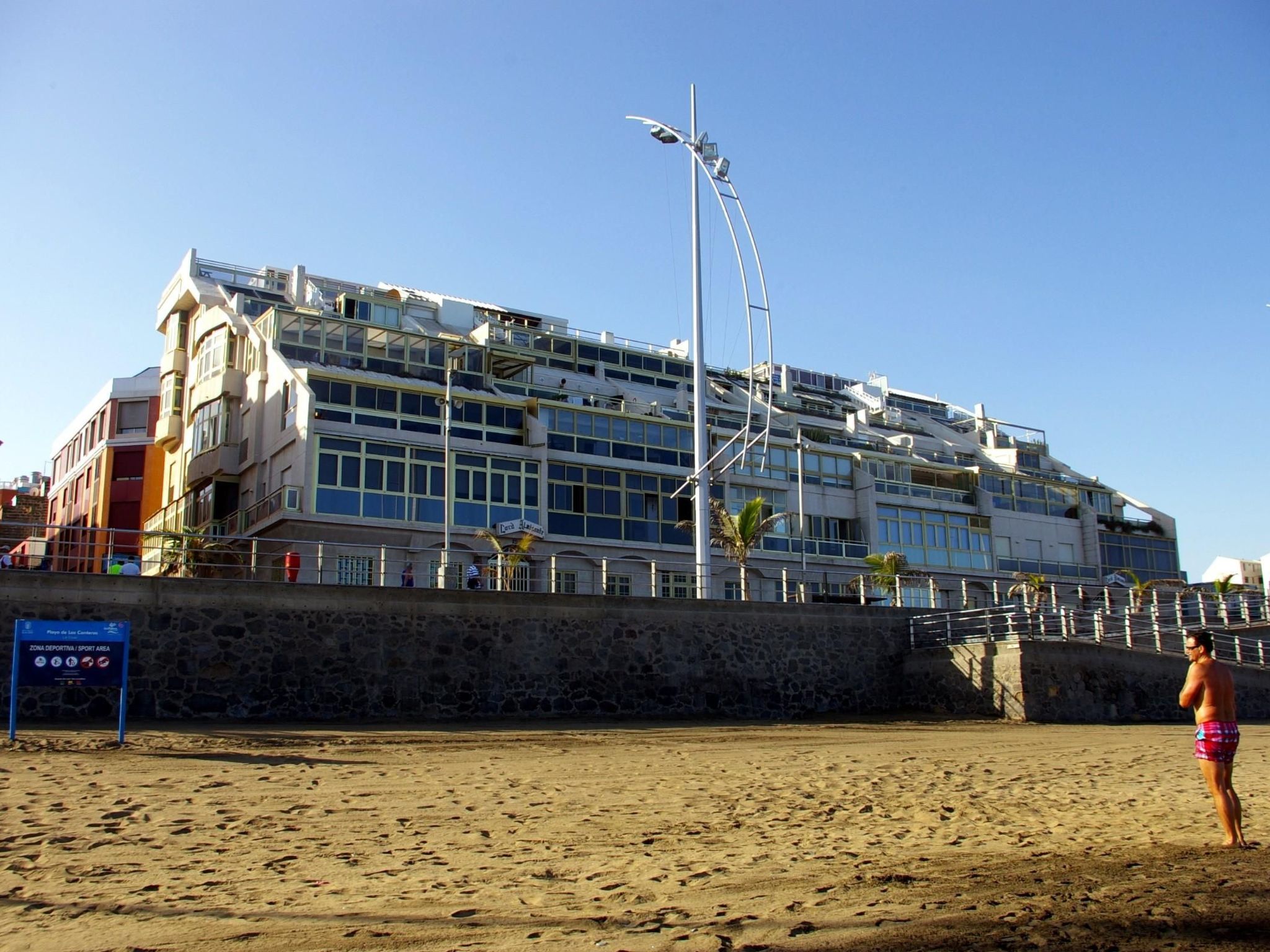 Schöne Ferienwohnung direkt am Strand-Draußen