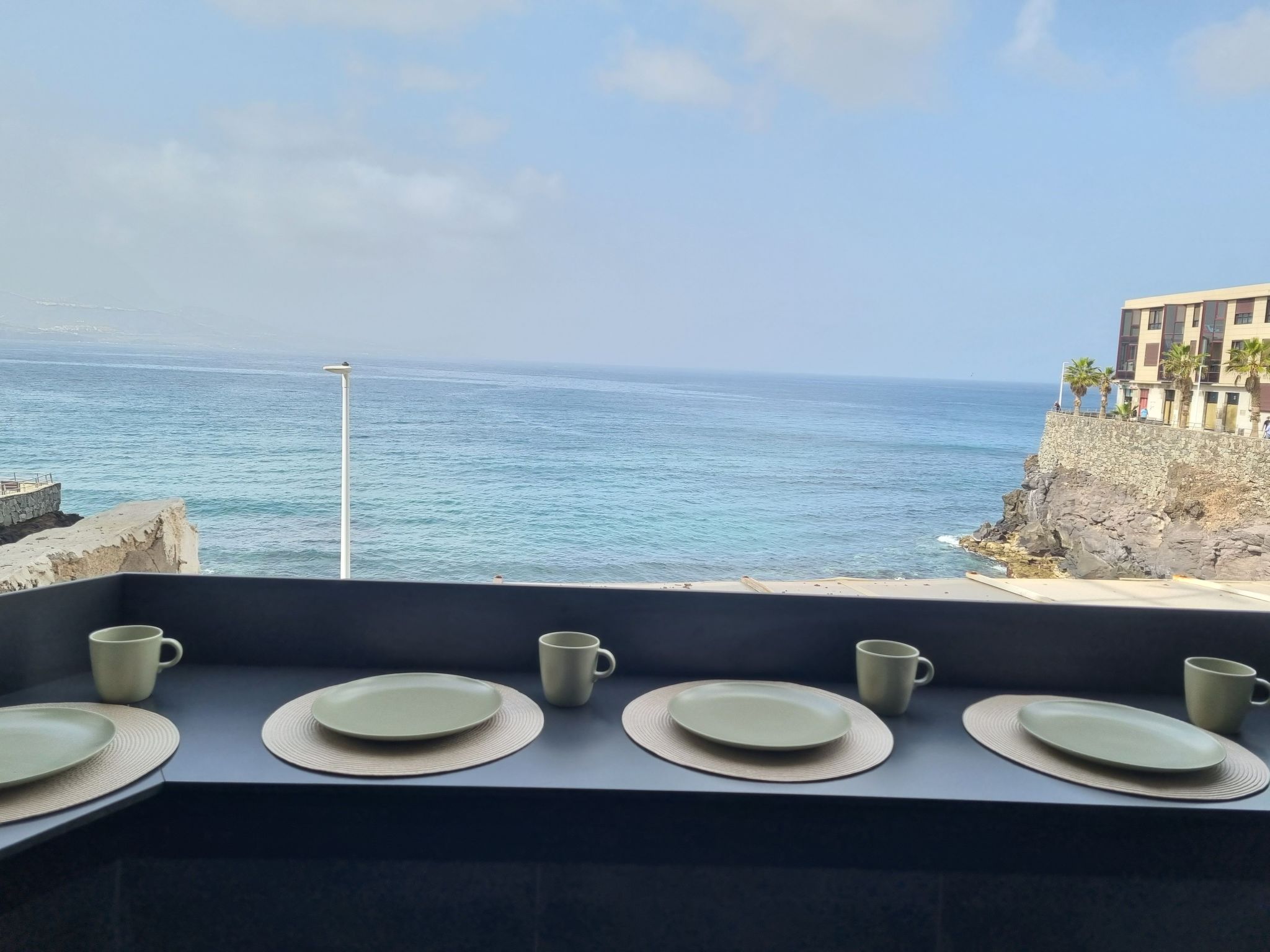 Appartement mit Blick auf das Meer