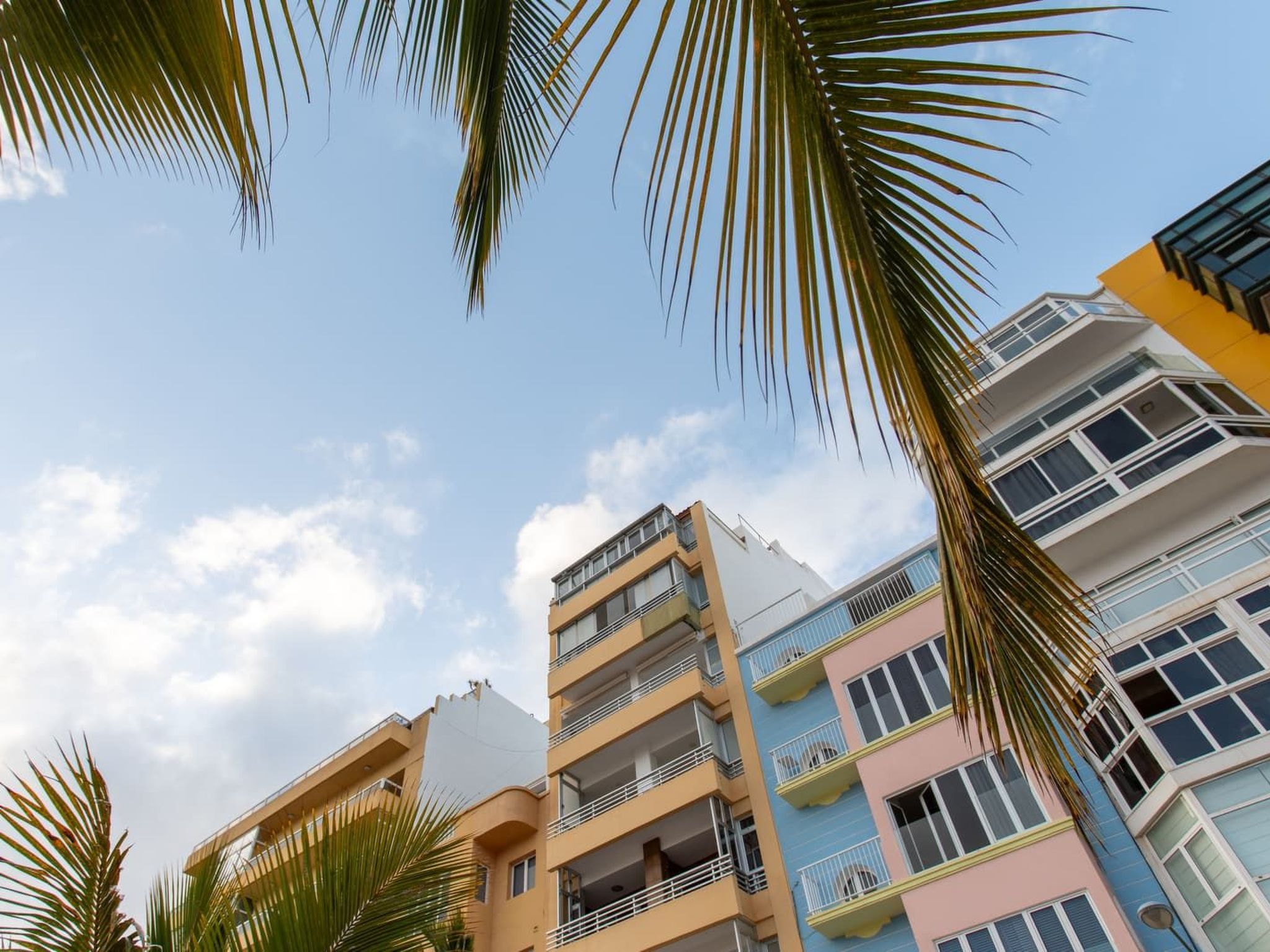 Appartement mit Blick auf das Meer-Draußen