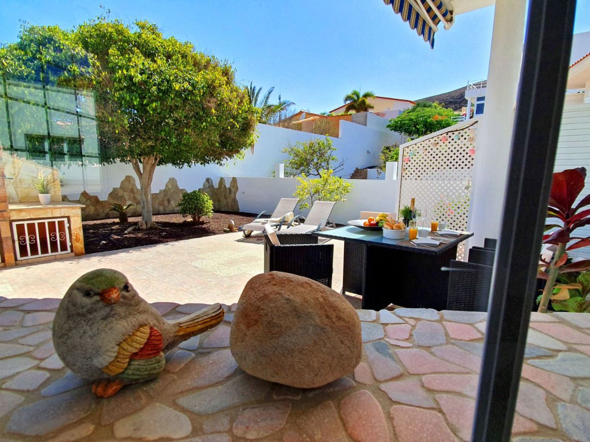 Gemütliches Ferienhaus in Tarajalejo mit Großem Garten und Meerblick-Image-tags.info