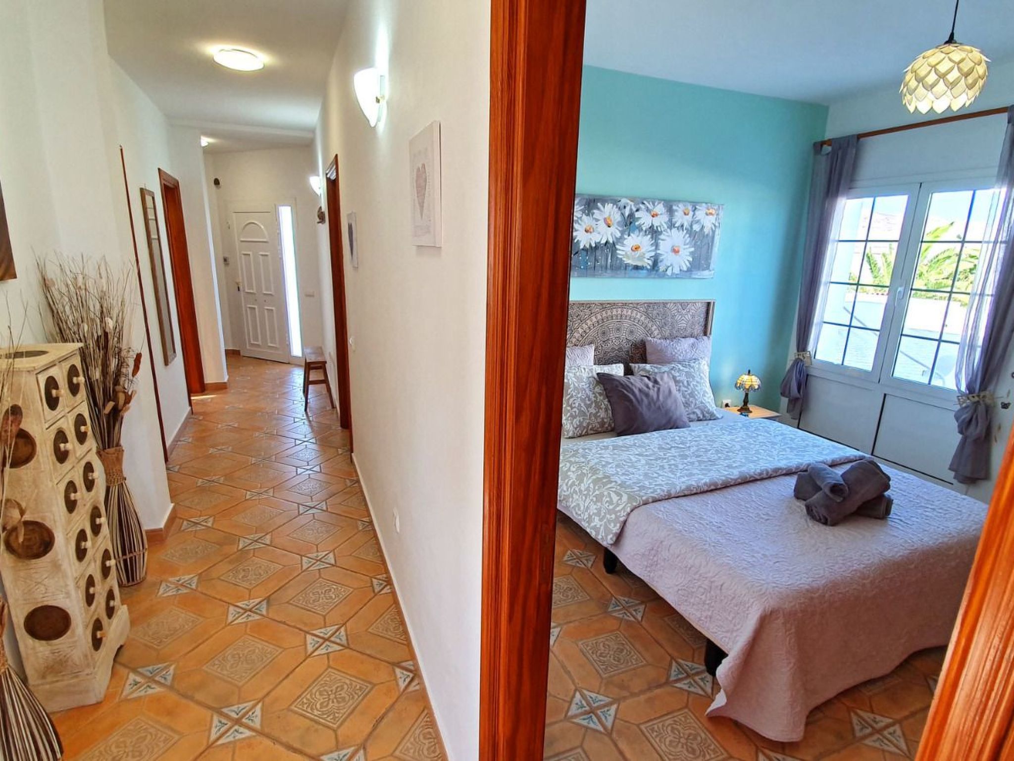 Gemütliches Ferienhaus in Tarajalejo mit Großem Garten und Meerblick-Image-tags.info