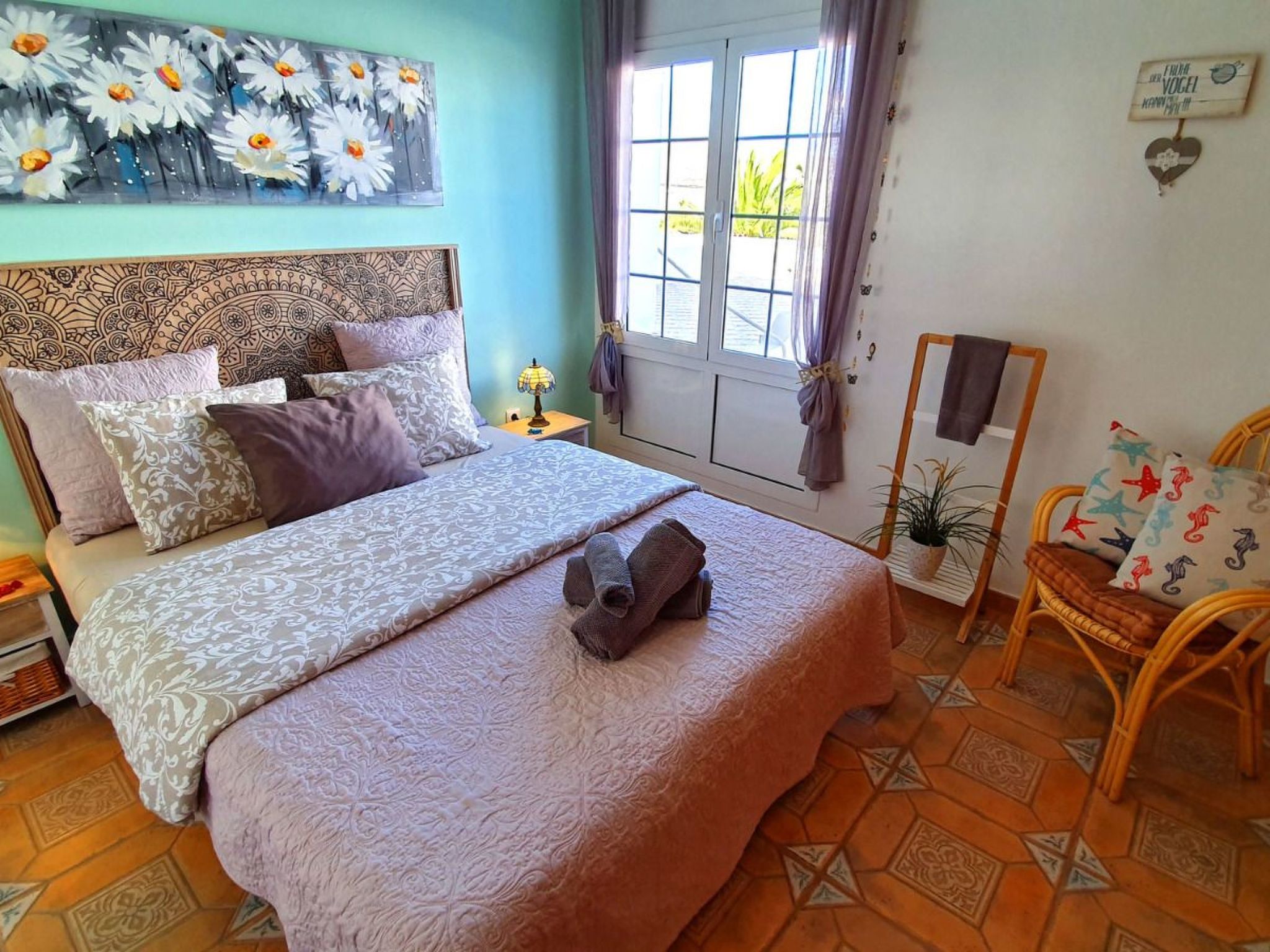 Gemütliches Ferienhaus in Tarajalejo mit Großem Garten und Meerblick-Image-tags.info