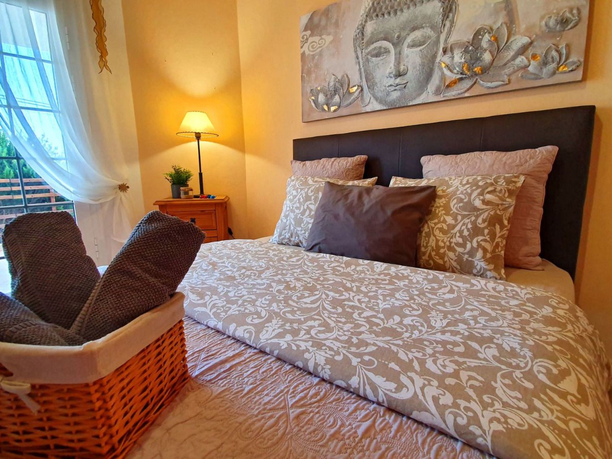 Gemütliches Ferienhaus in Tarajalejo mit Großem Garten und Meerblick-Image-tags.info