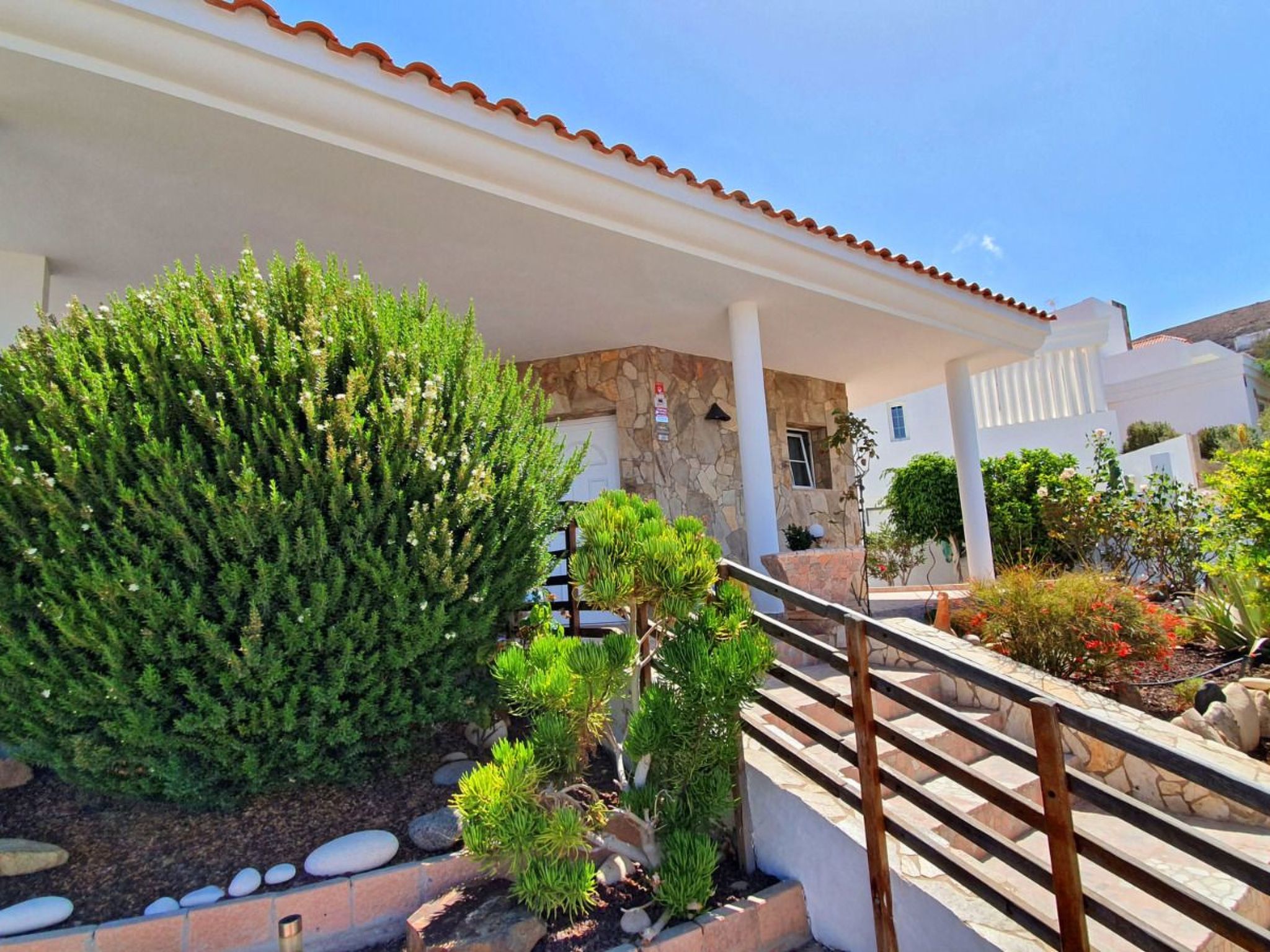 Gemütliches Ferienhaus in Tarajalejo mit Großem Garten und Meerblick-Image-tags.info