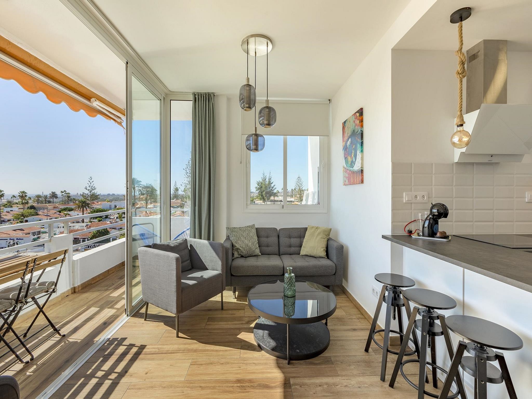 Strandnahes Ferienhaus Hibiscus mit privatem Pool-Omgeving