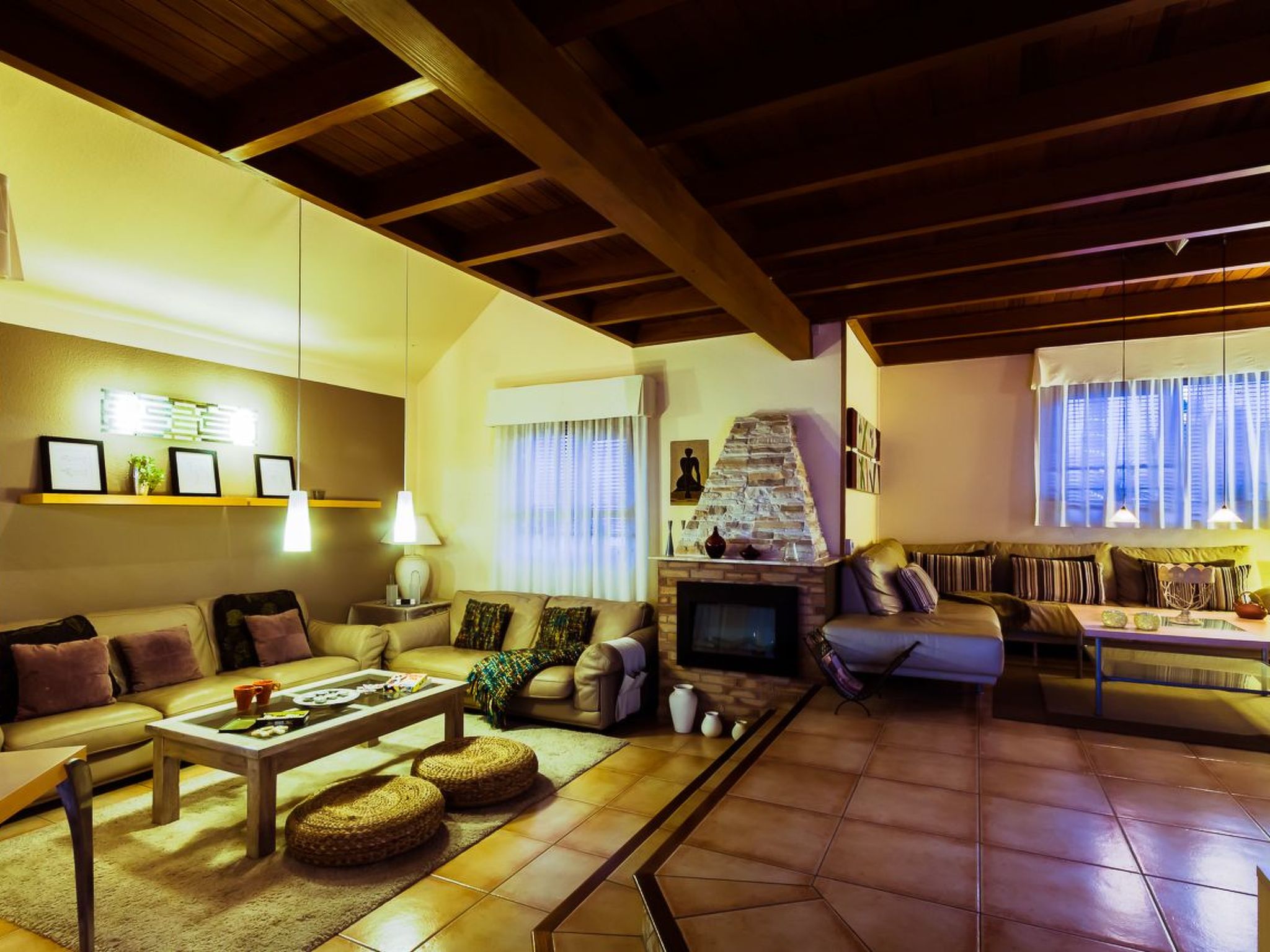 Strandnahes Ferienhaus Hibiscus mit privatem Pool-Binnen