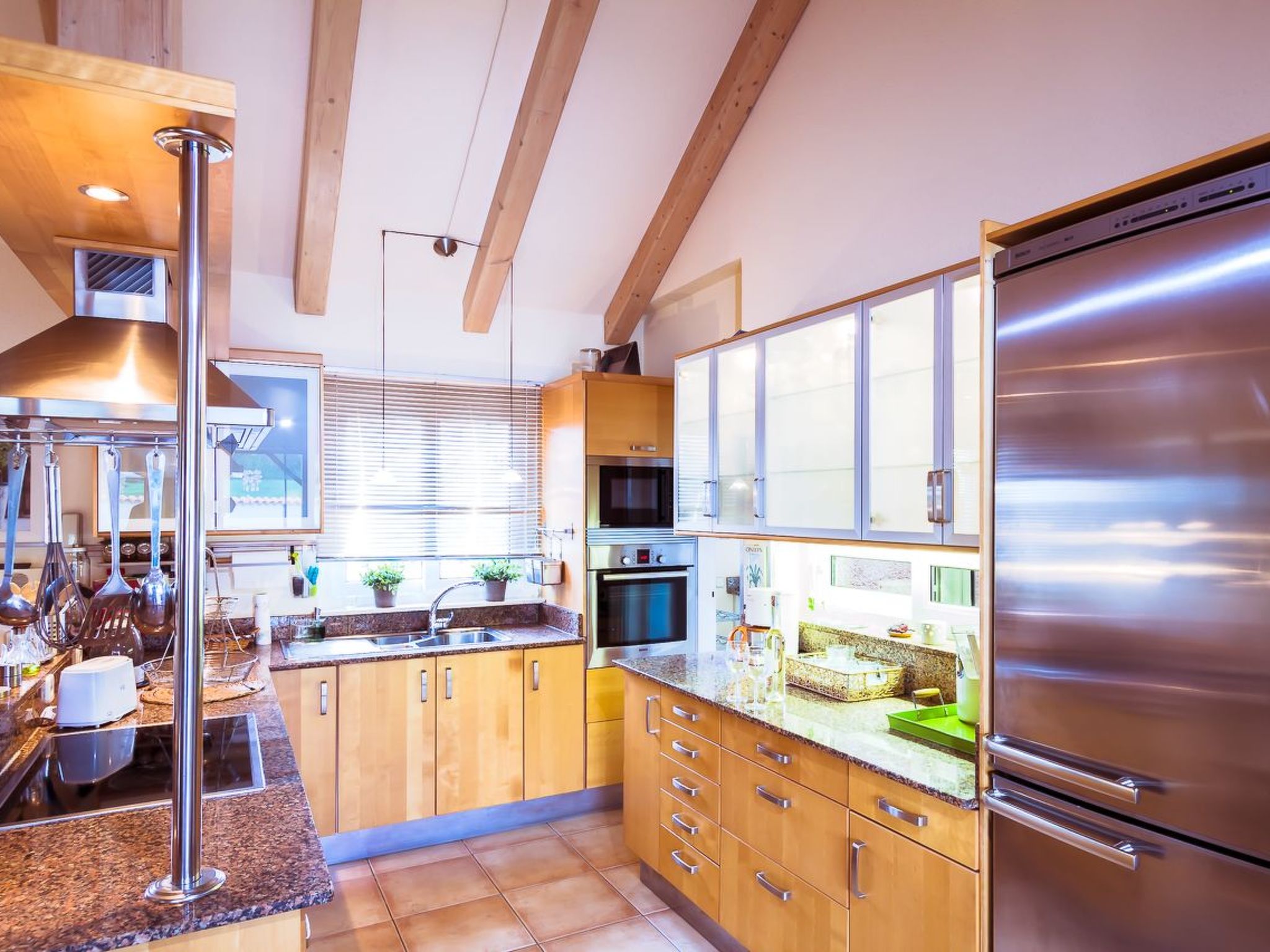 Strandnahes Ferienhaus Hibiscus mit privatem Pool-Binnen