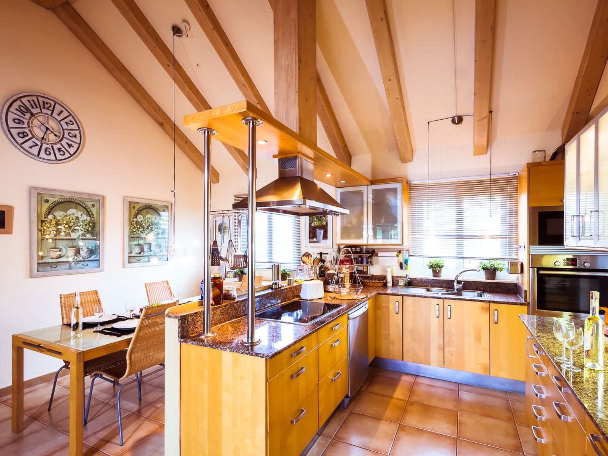 Strandnahes Ferienhaus Hibiscus mit privatem Pool-Binnen