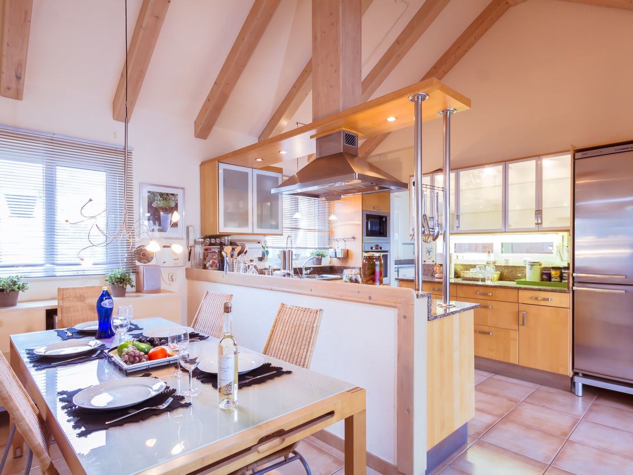 Strandnahes Ferienhaus Hibiscus mit privatem Pool-Binnen