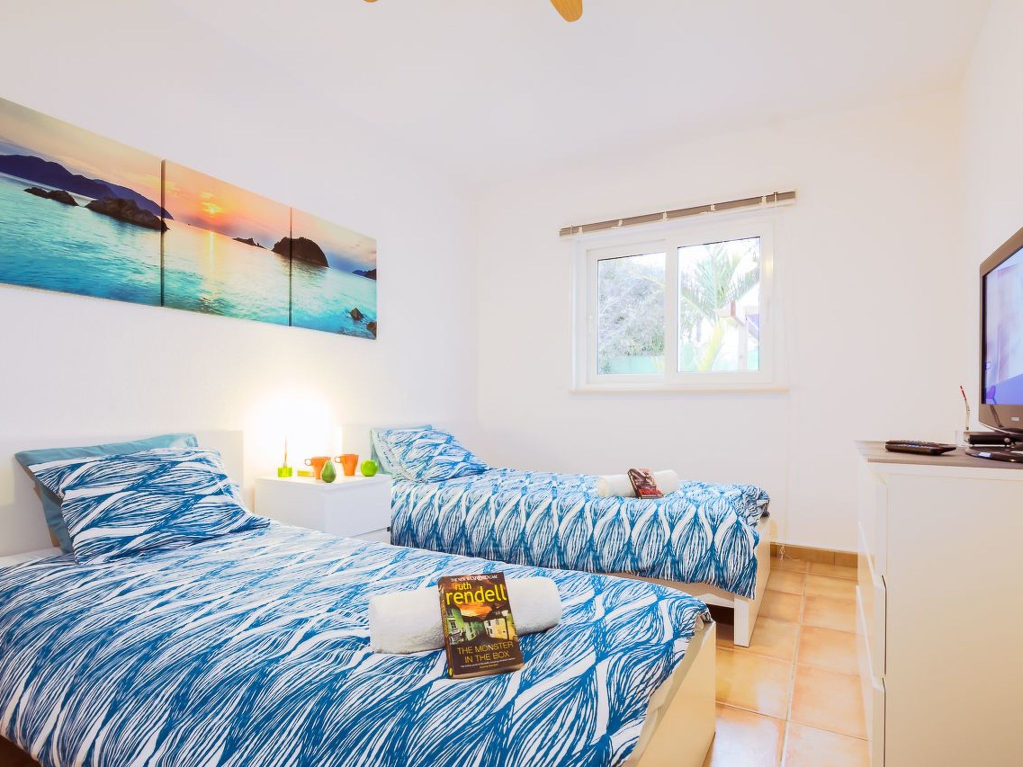 Strandnahes Ferienhaus Hibiscus mit privatem Pool-Binnen