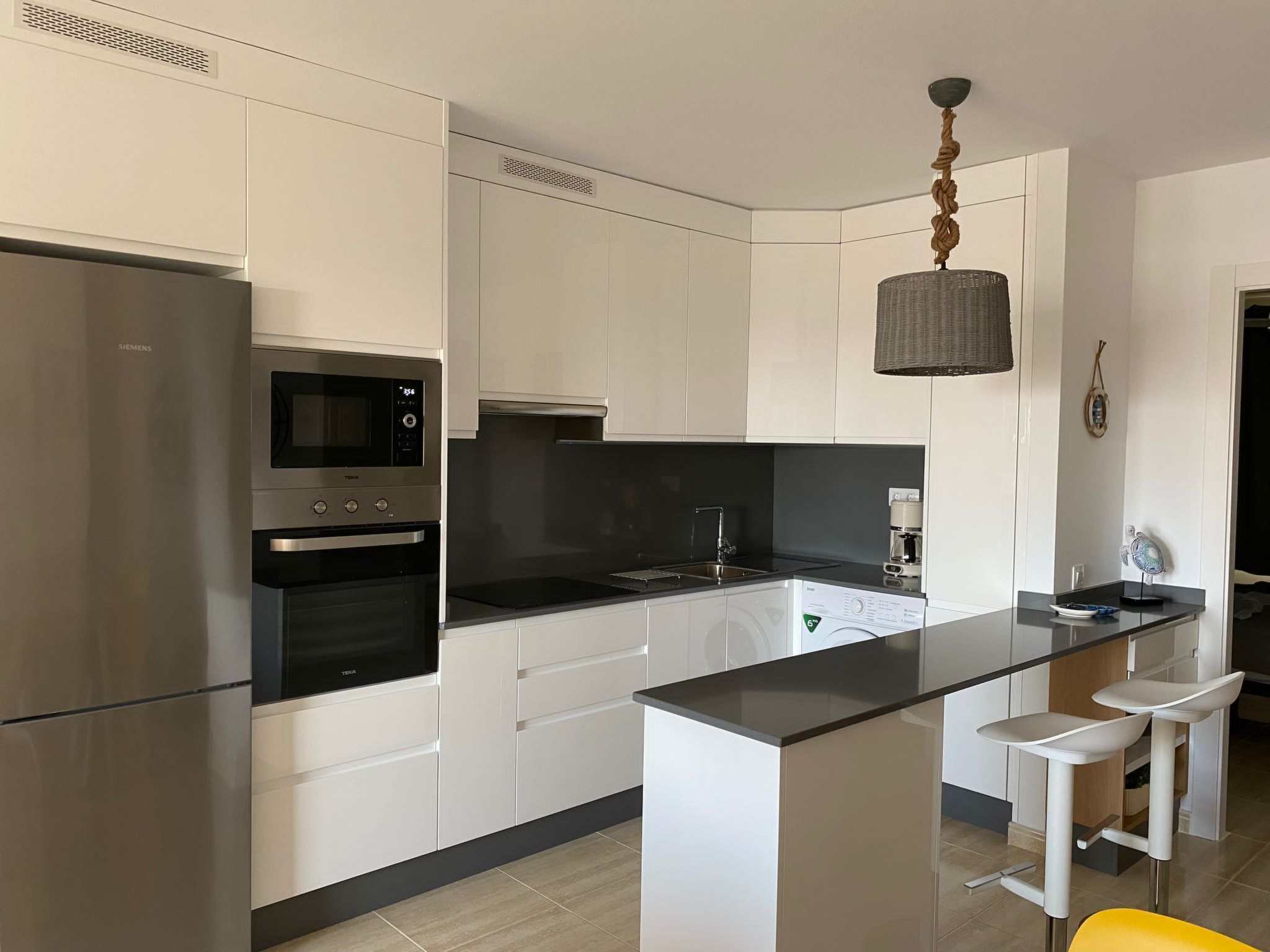 Strandnahe Ferienwohnung in Morro Jable mit Garten-Binnen