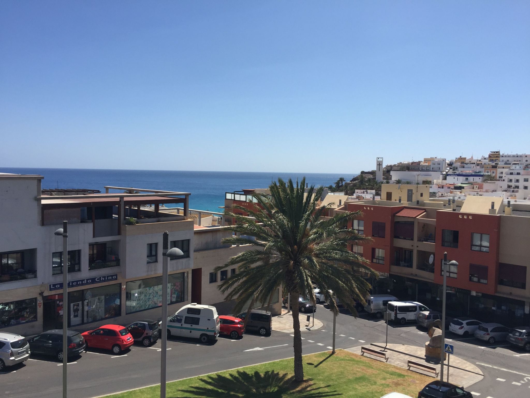 Strandnahe Ferienwohnung in Morro Jable mit Garten-Binnen