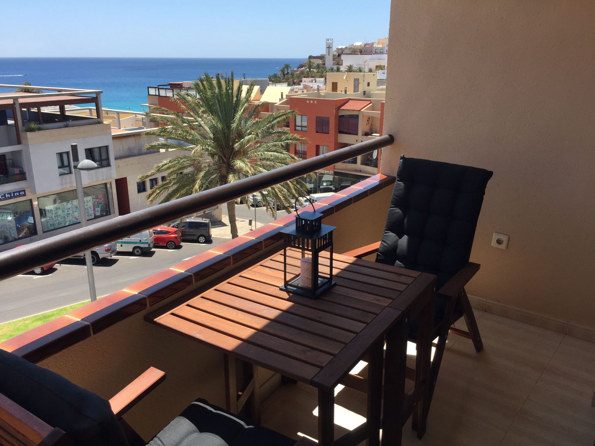 Strandnahe Ferienwohnung in Morro Jable mit Garten-Binnen