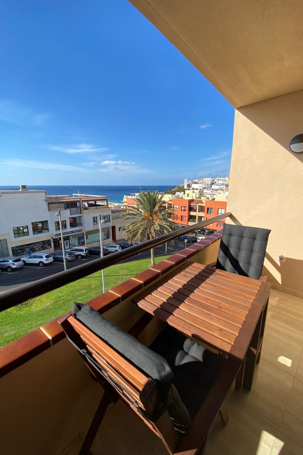 Strandnahe Ferienwohnung in Morro Jable mit Garten-Binnen