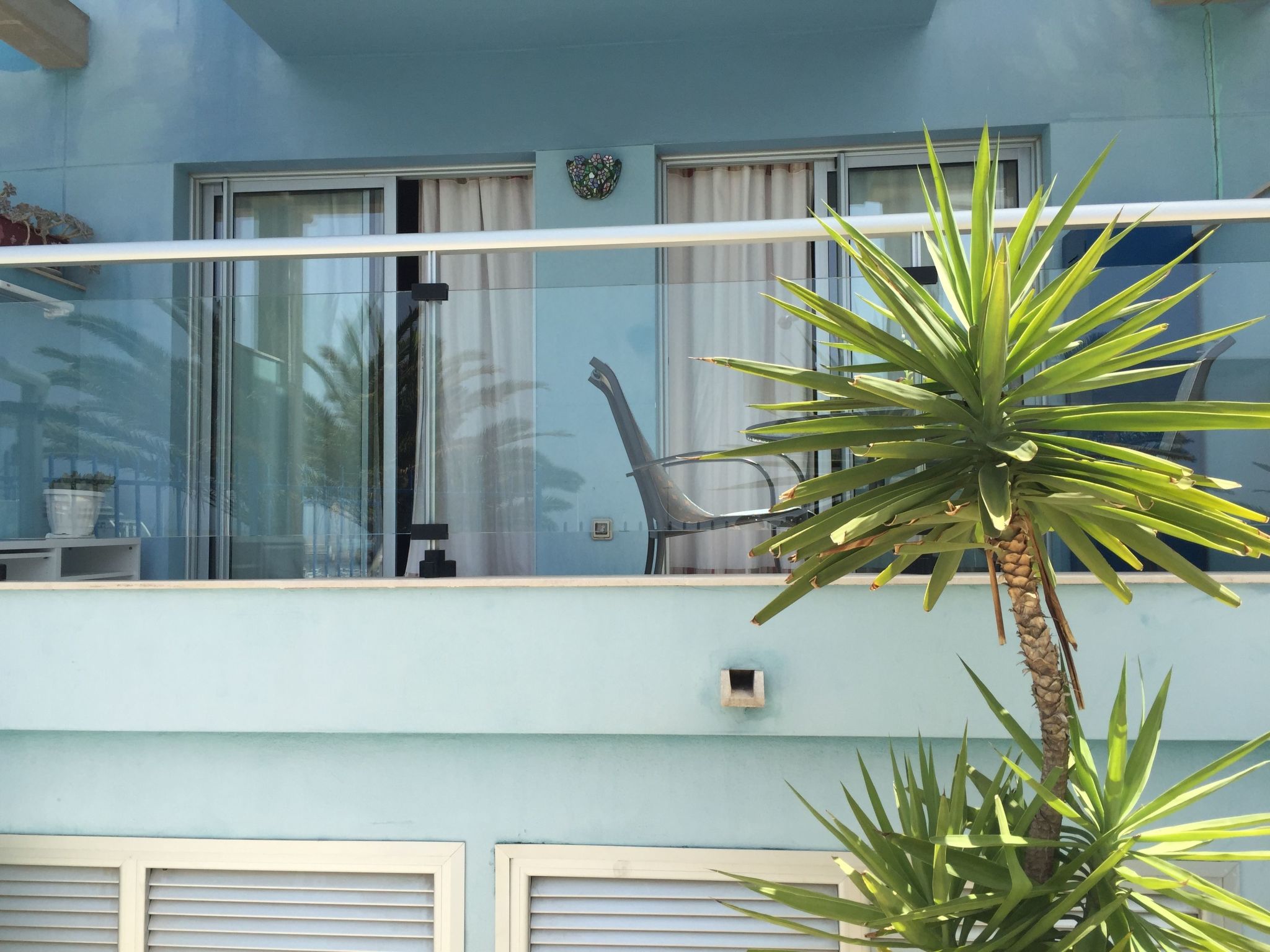 Beach blue Ferienwohnung, Klimaanlage, WLAN, Terrasse - Image-tags.info