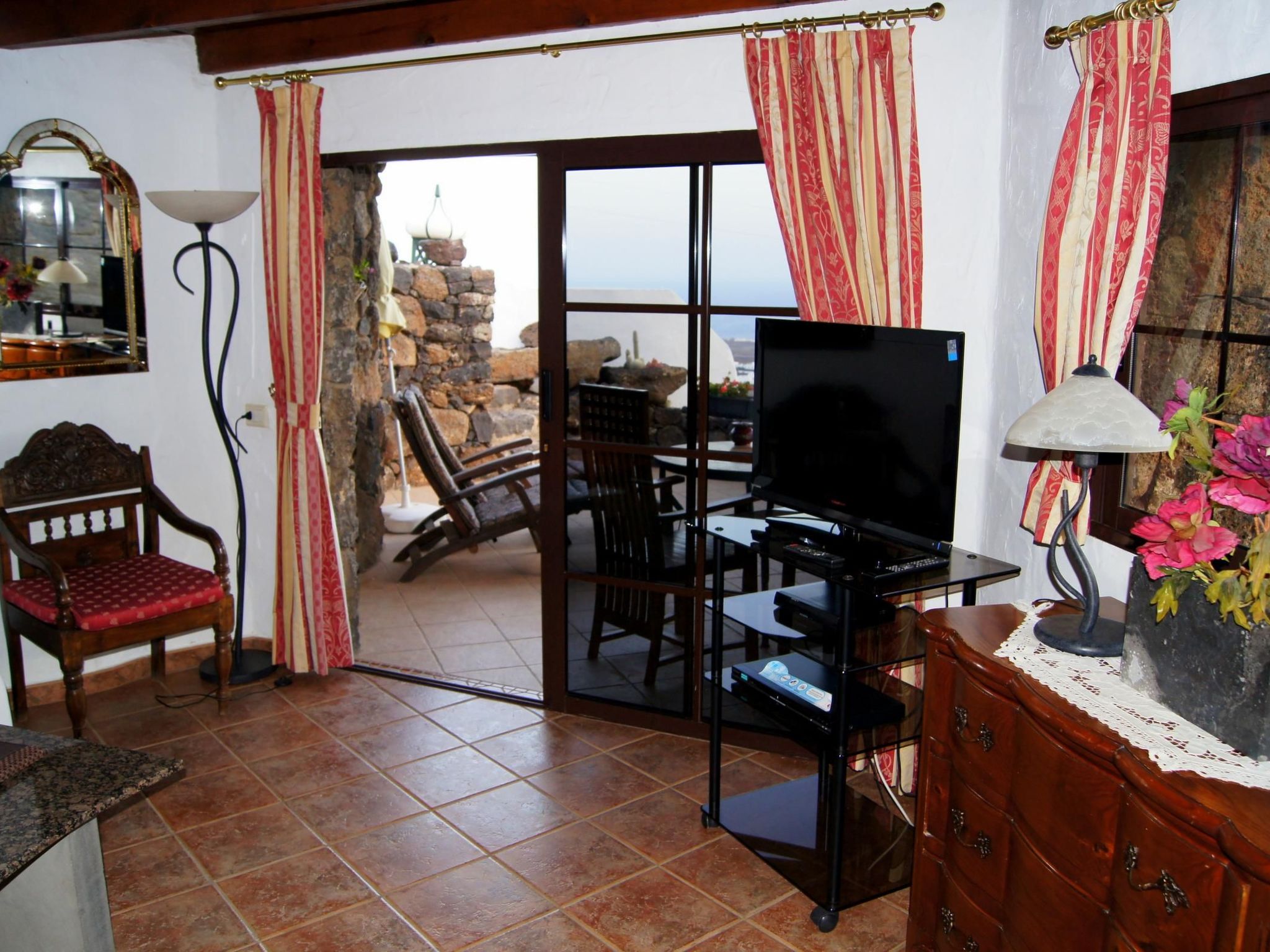 Finca "Castillo Bentley" Schlafen in einer vulkanischen Höhle-Binnen