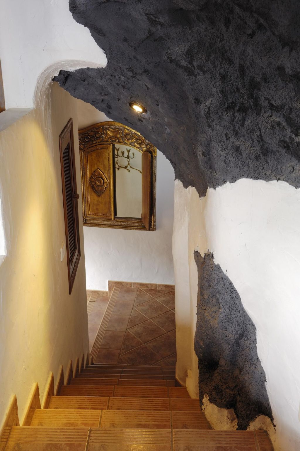 Finca "Castillo Bentley" Schlafen in einer vulkanischen Höhle-Binnen