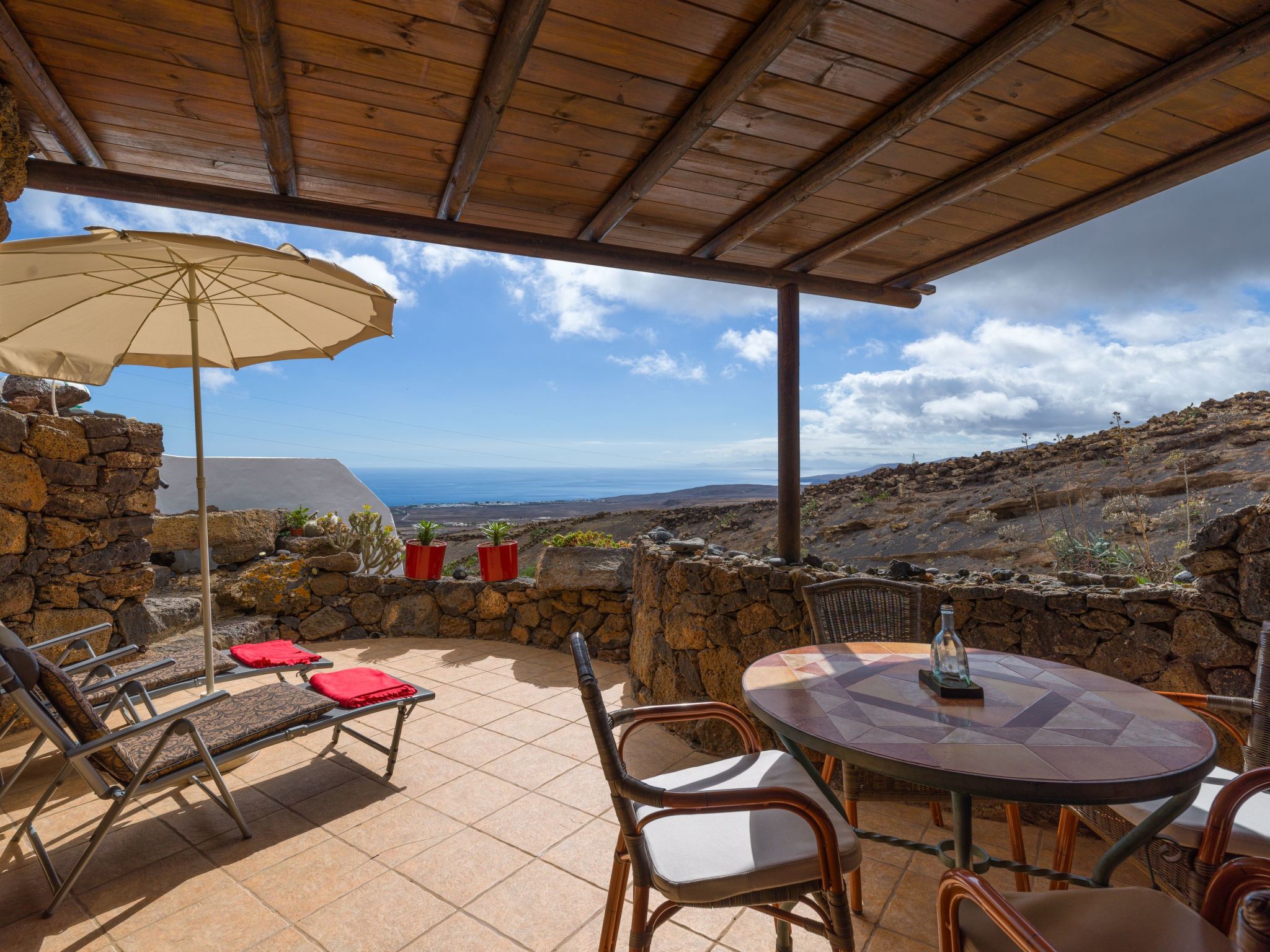 Finca "Castillo Bentley" Schlafen in einer vulkanischen Höhle-Binnen