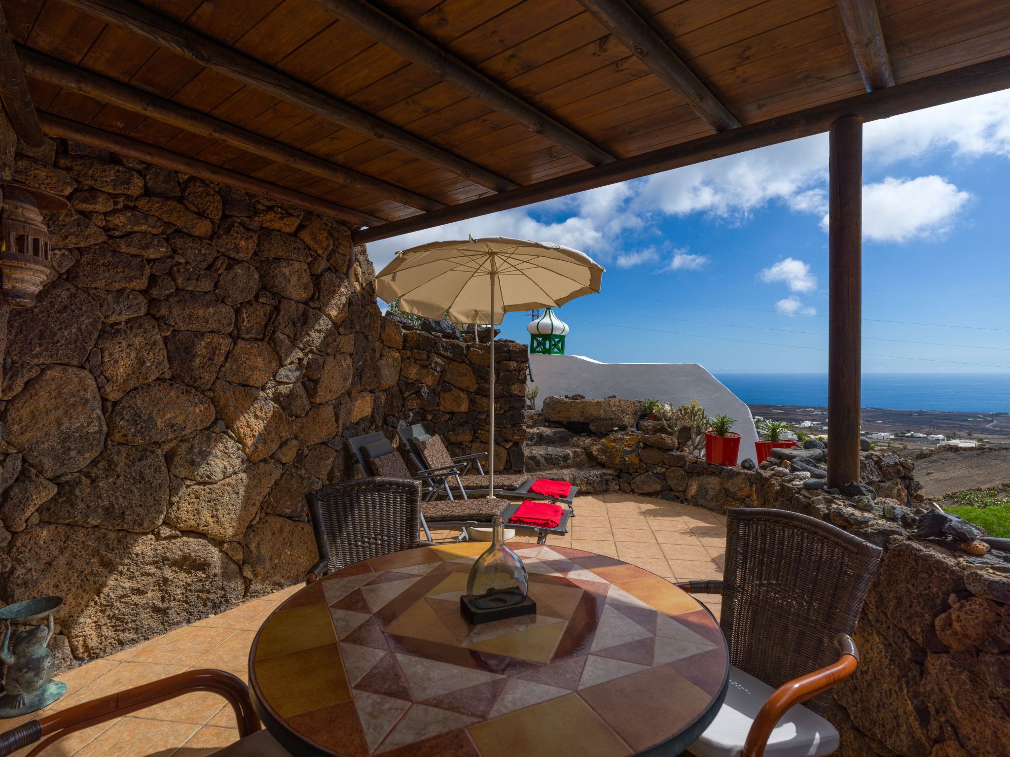 Finca "Castillo Bentley" Schlafen in einer vulkanischen Höhle-Binnen