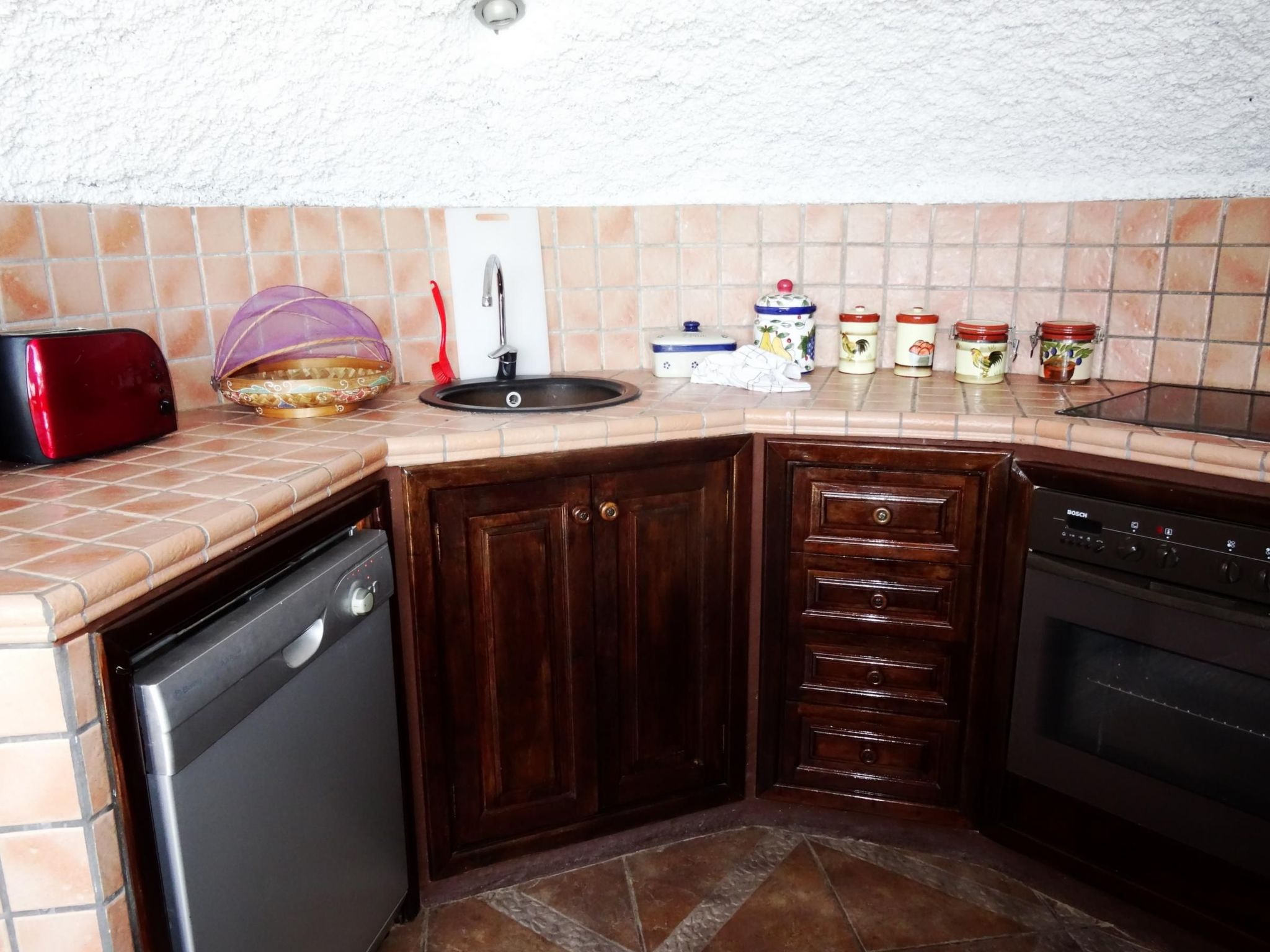 Schlafen in einer vulkanischen Höhle-Binnen