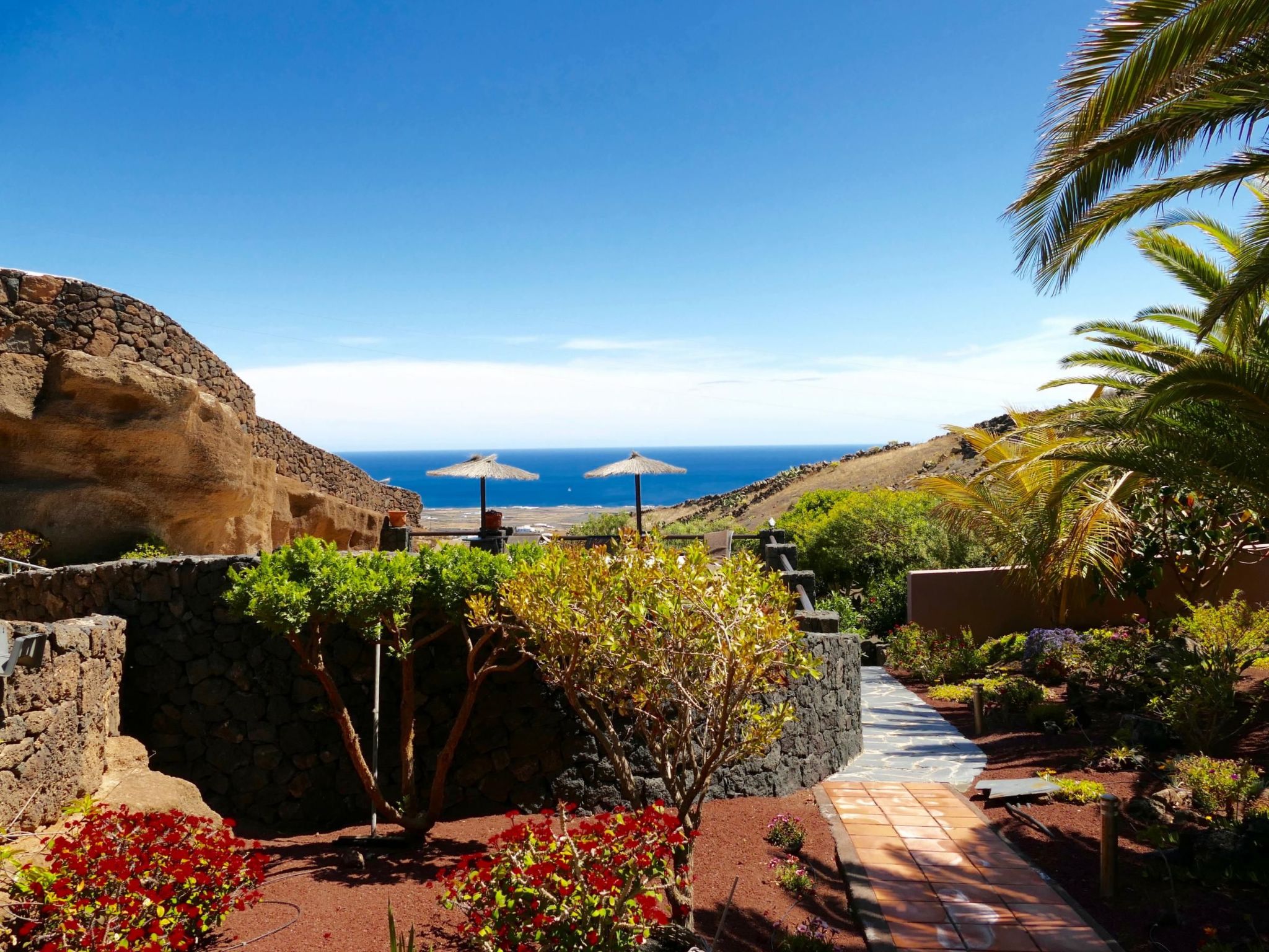 Schlafen in einer vulkanischen Höhle-Binnen