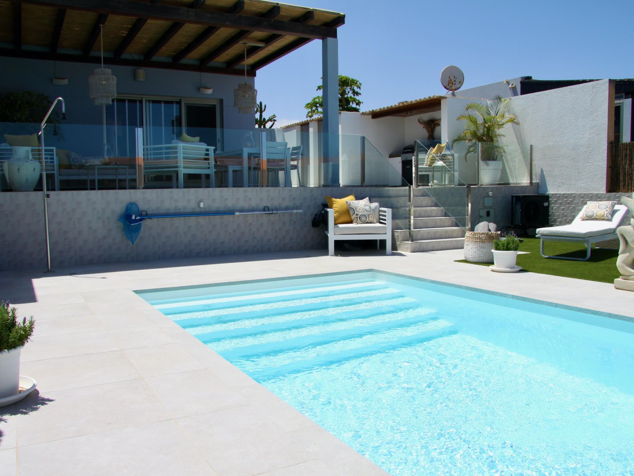 Vakantiehuis met privé zwembad in Castillo Caleta de Fuste (Spanje) voor 2 personen