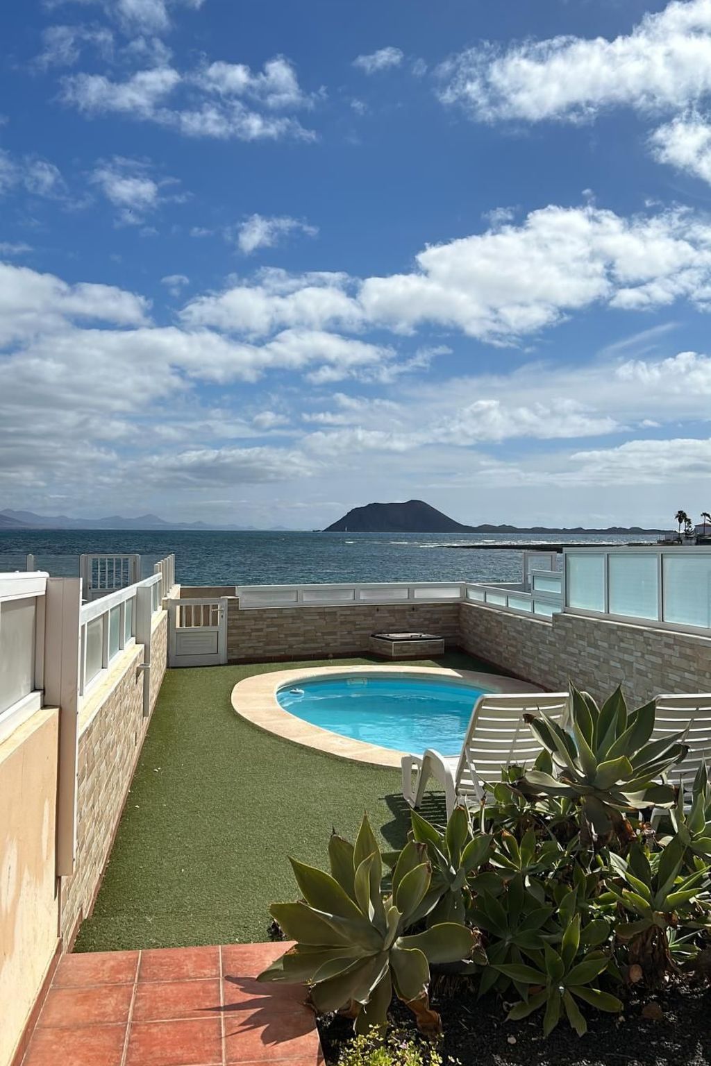 Vakantiehuis met privé zwembad in Castillo Caleta de Fuste (Spanje) voor 2 personen