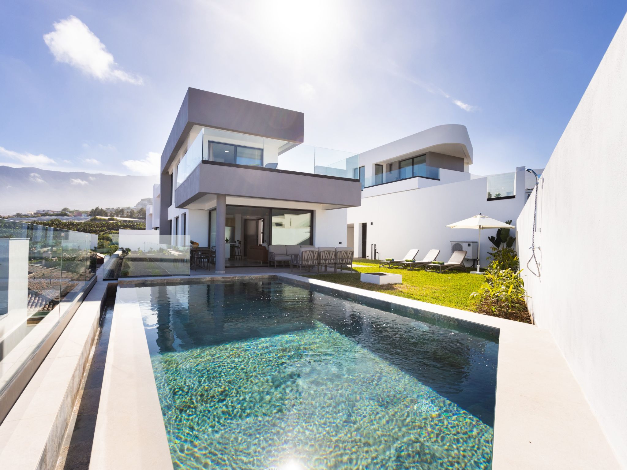 Vakantiehuis met privé zwembad in Realejos (Spanje) voor 8 personen