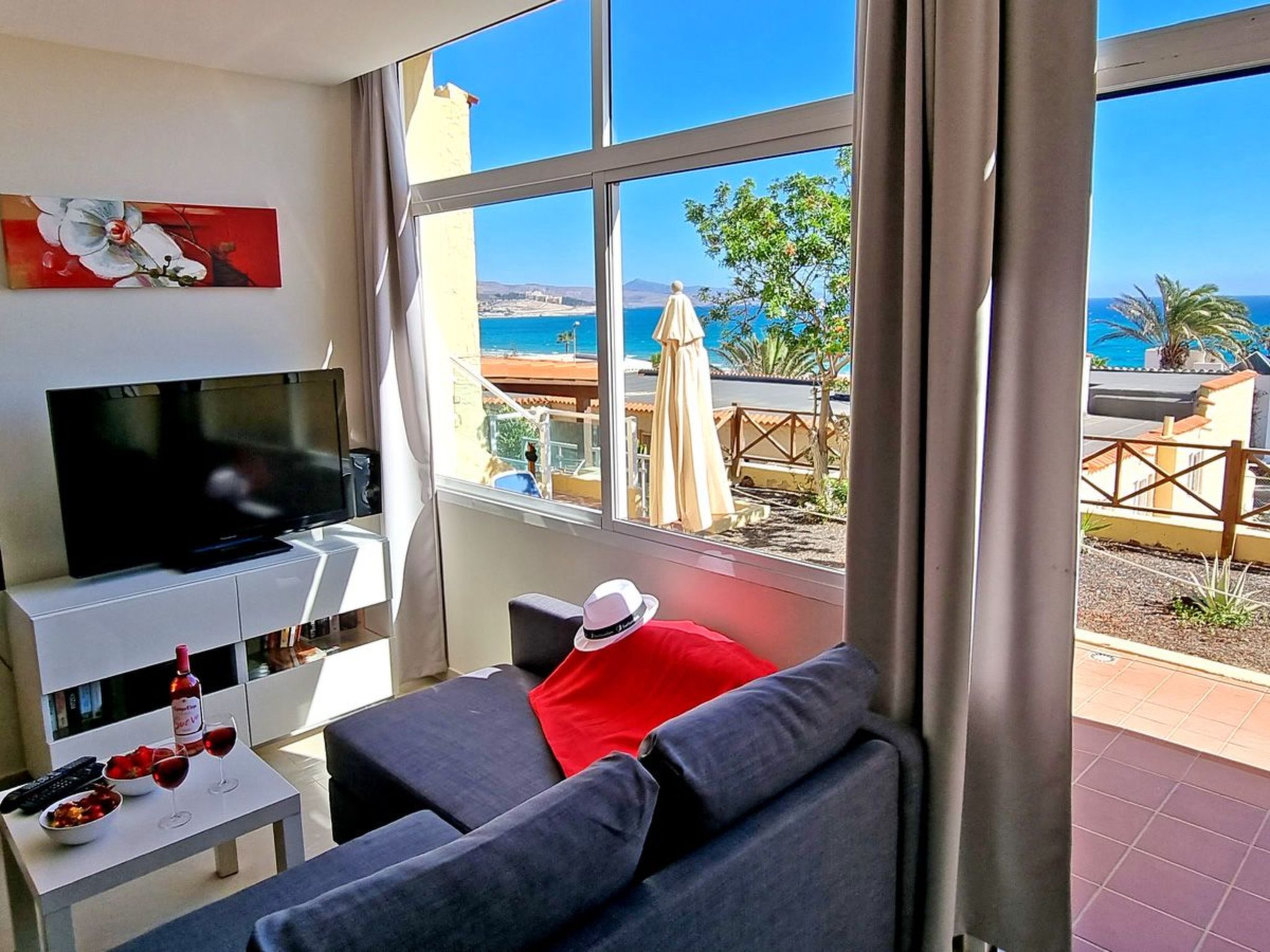 Charmantes Appartement in Costa Calma mit Terrasse und gemeinsamem Pool-Image-tags.info