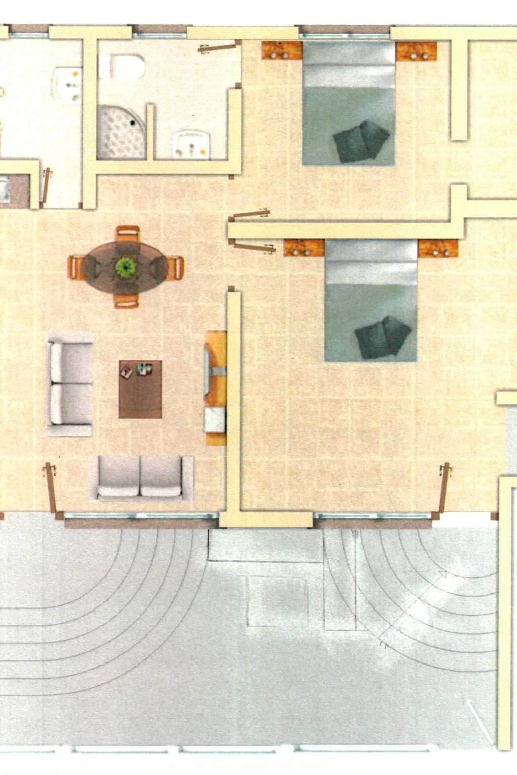 Charmantes Appartement in Costa Calma mit Terrasse und gemeinsamem Pool-Image-tags.info