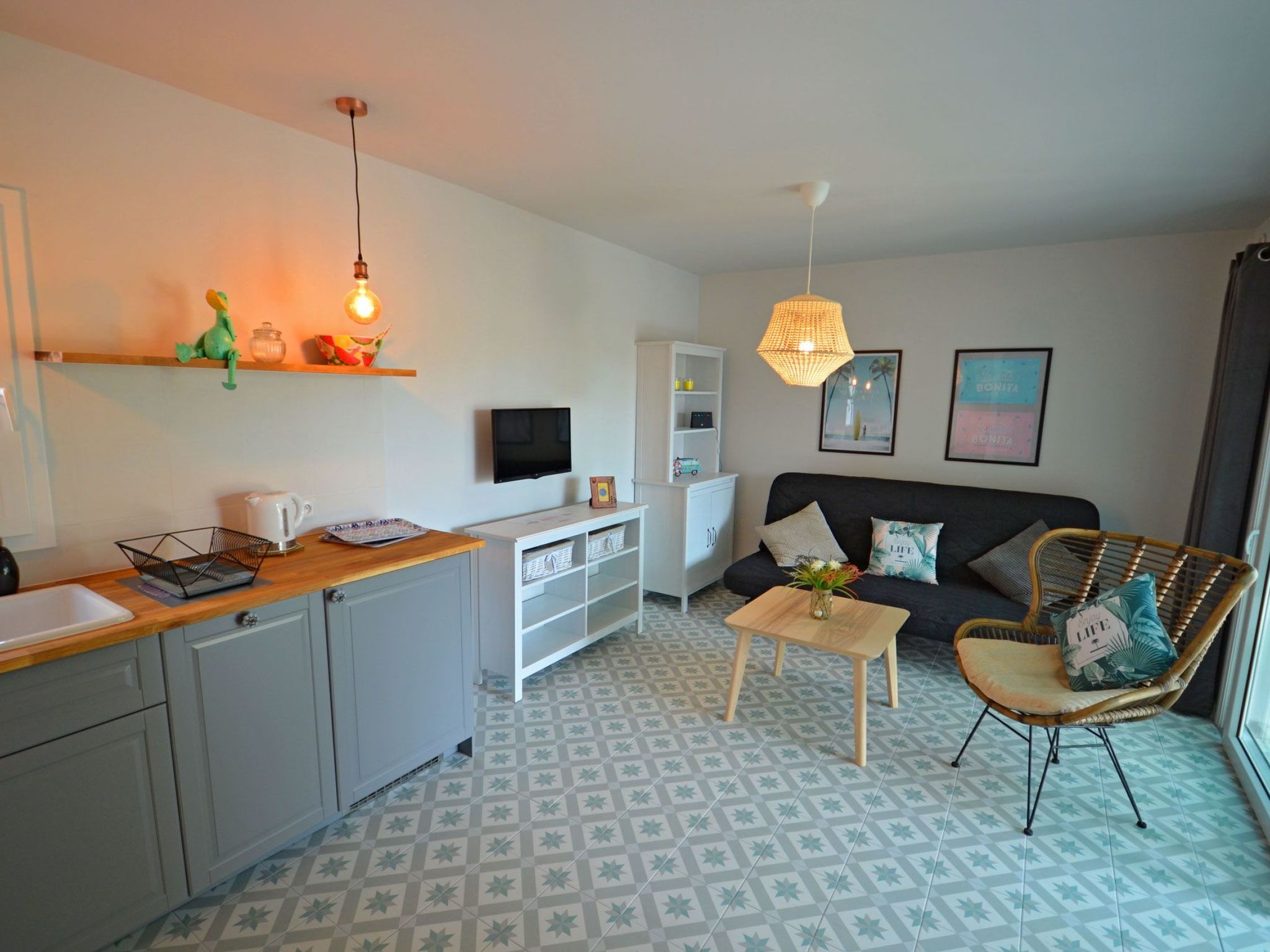 In Costa Calma mit Terrasse, gemeinsamem Pool und Grill