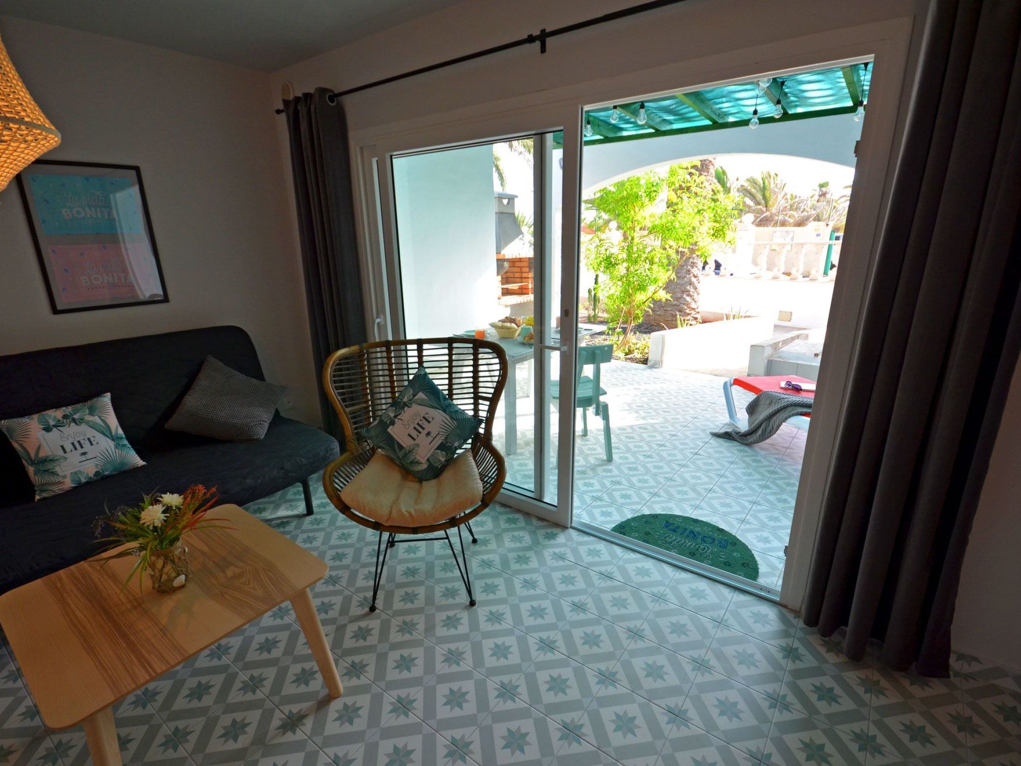 In Costa Calma mit Terrasse, gemeinsamem Pool und Grill-Image-tags.info