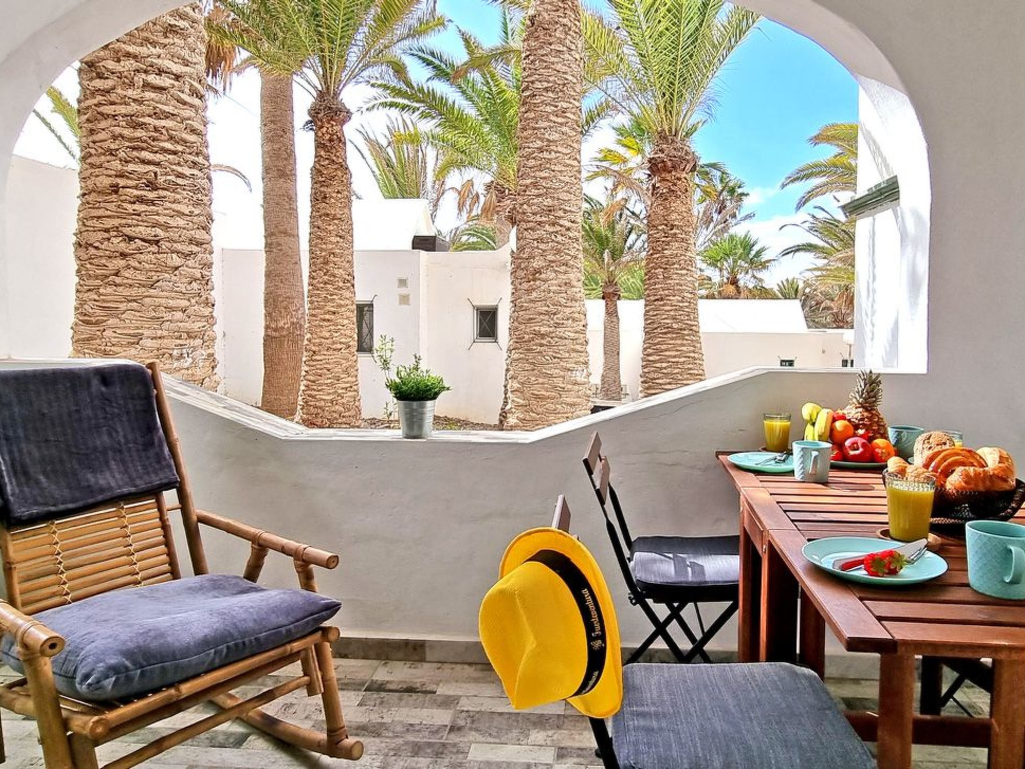 Schöne Ferienwohnung in Costa Calma mit gemeinsamem Pool und Terrasse-Image-tags.info